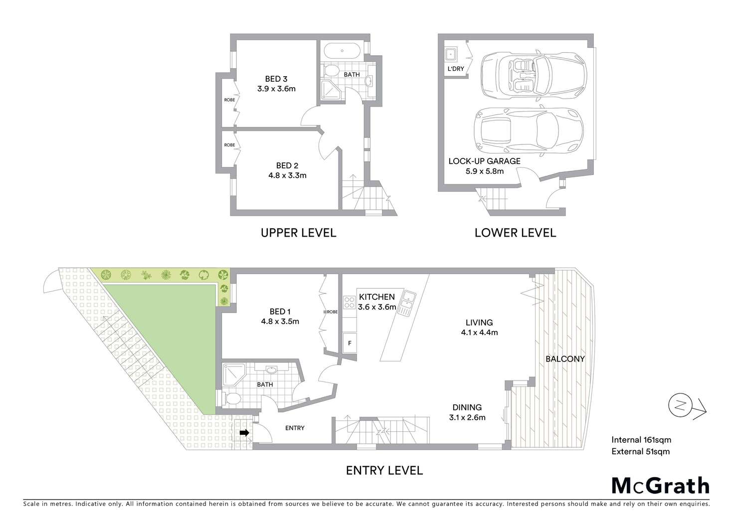 Floorplan of Homely apartment listing, 1/55 Scenic Highway, Terrigal NSW 2260