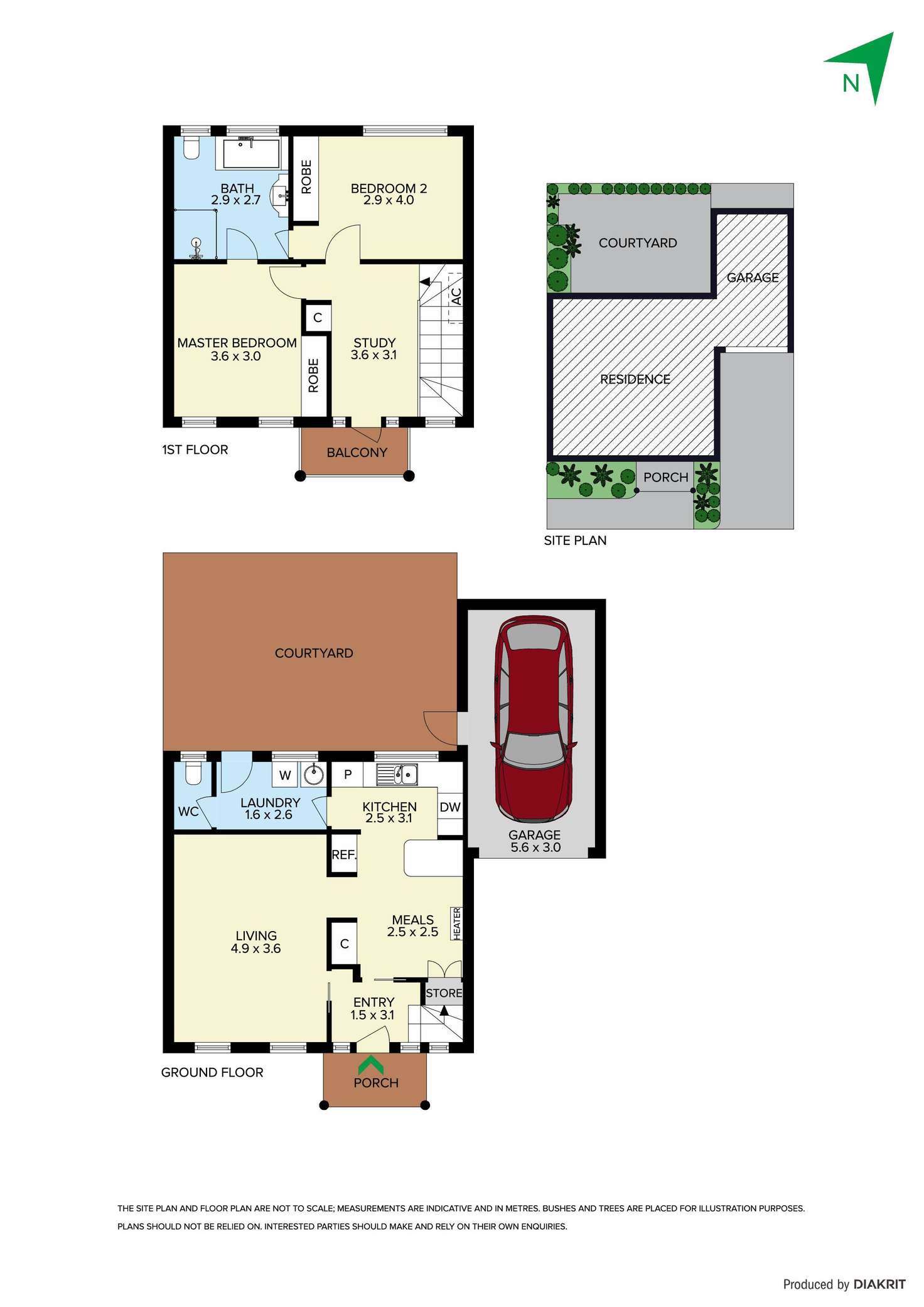 Floorplan of Homely townhouse listing, 8/21-23 Williams Street, Frankston VIC 3199