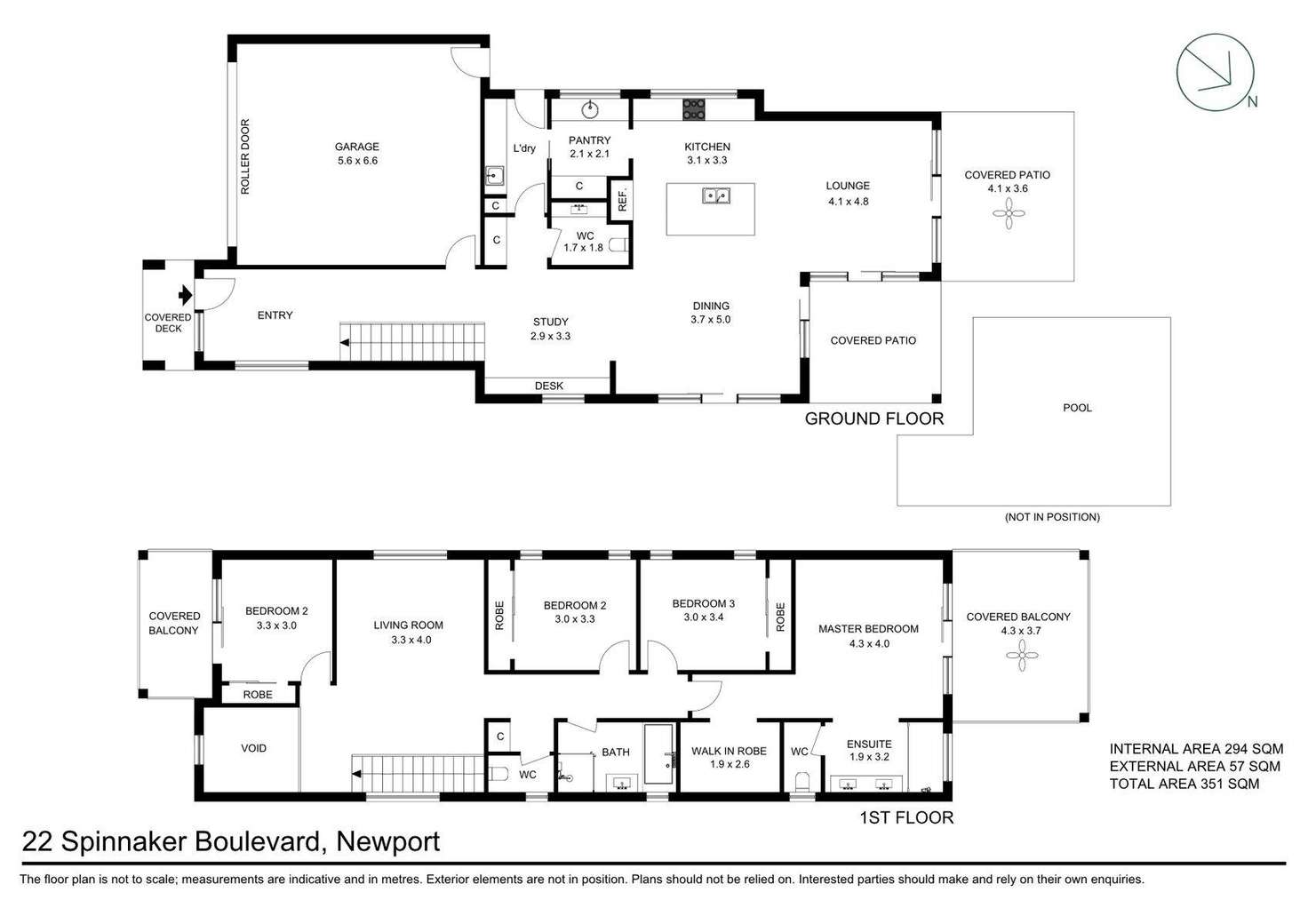 Floorplan of Homely house listing, 22 Spinnaker Boulevard, Newport QLD 4020