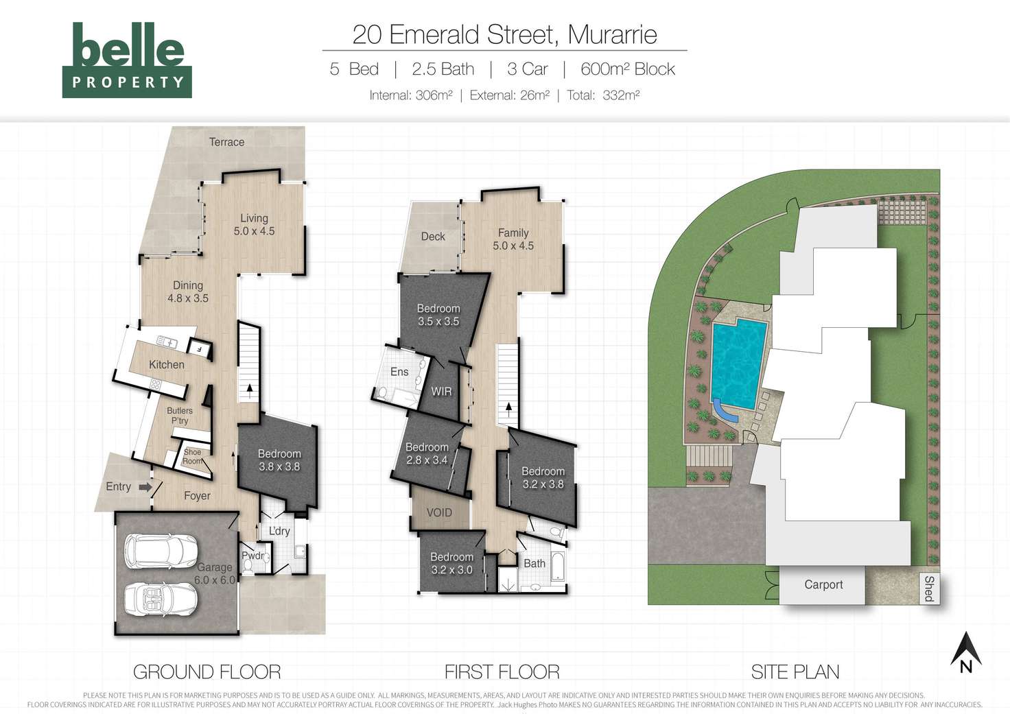 Floorplan of Homely house listing, 20 Emerald Street, Murarrie QLD 4172