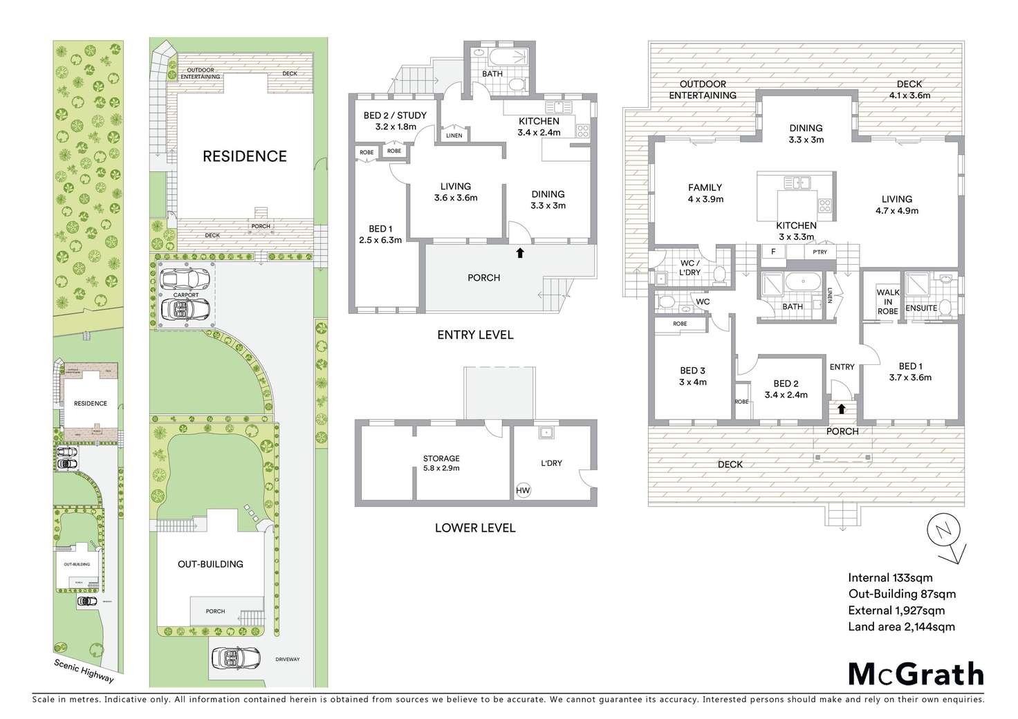 Floorplan of Homely house listing, 130 Scenic Highway, Terrigal NSW 2260