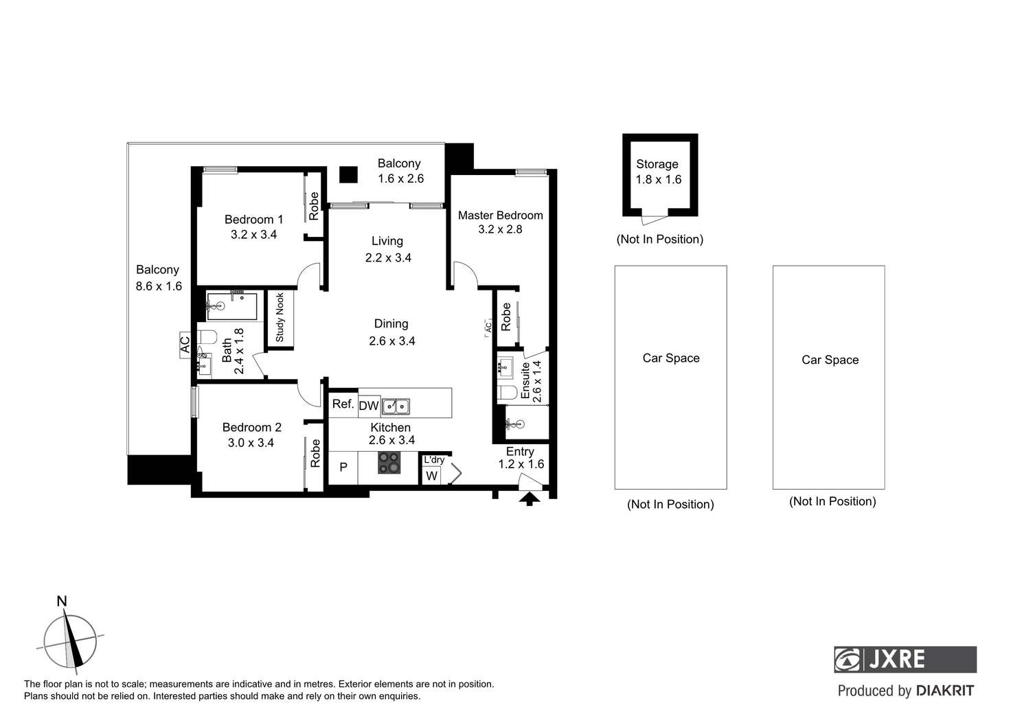 Floorplan of Homely apartment listing, 211/8 Hepburn Road, Doncaster VIC 3108