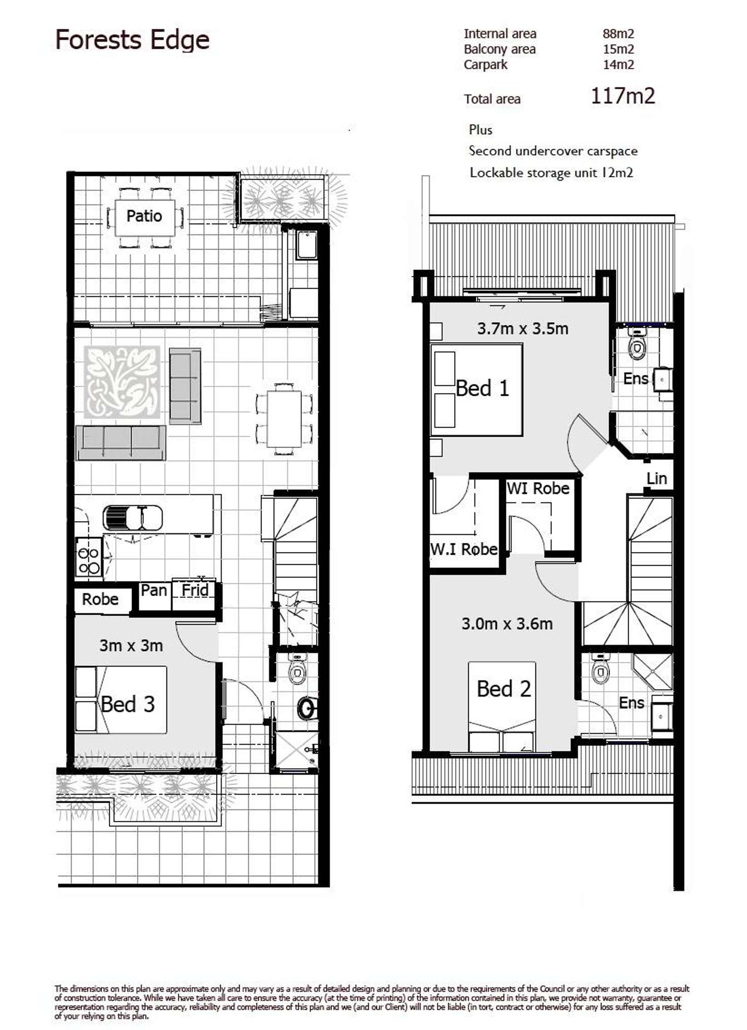 Floorplan of Homely unit listing, 10/15 Sambar Close, Chermside West QLD 4032