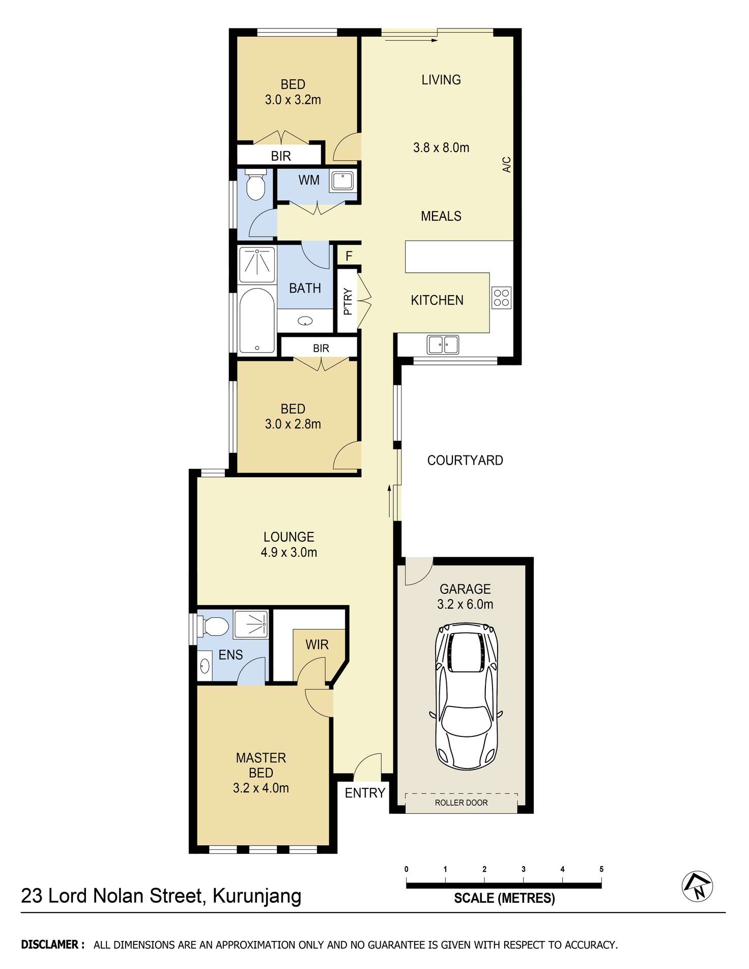 Floorplan of Homely house listing, 23 Lord Nolan Street, Kurunjang VIC 3337