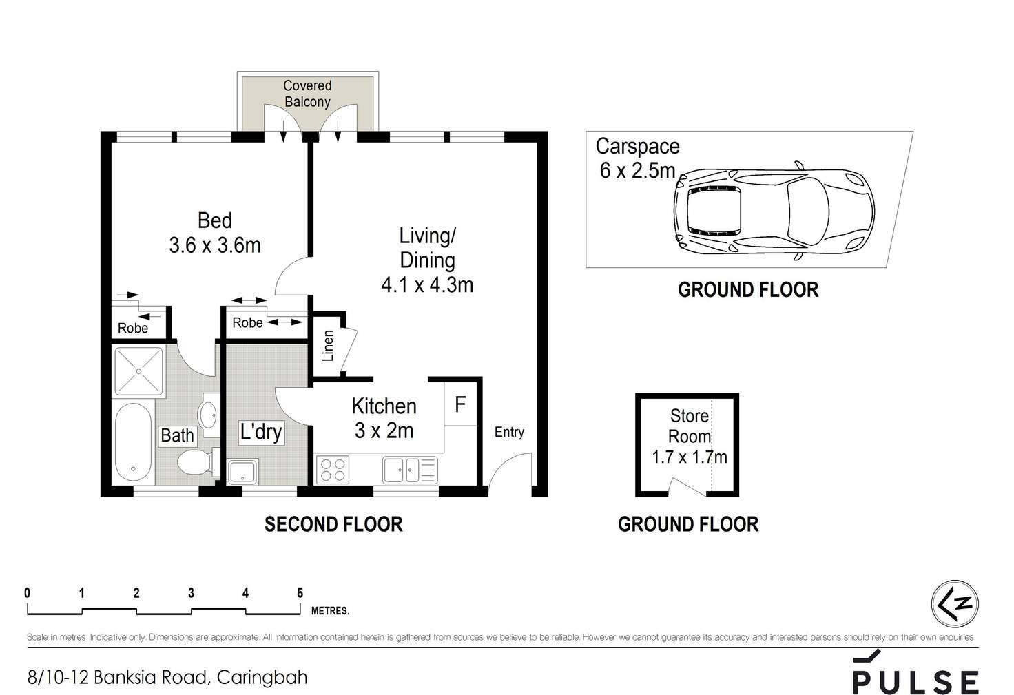 Floorplan of Homely apartment listing, 8/10-12 Banksia Road, Caringbah NSW 2229