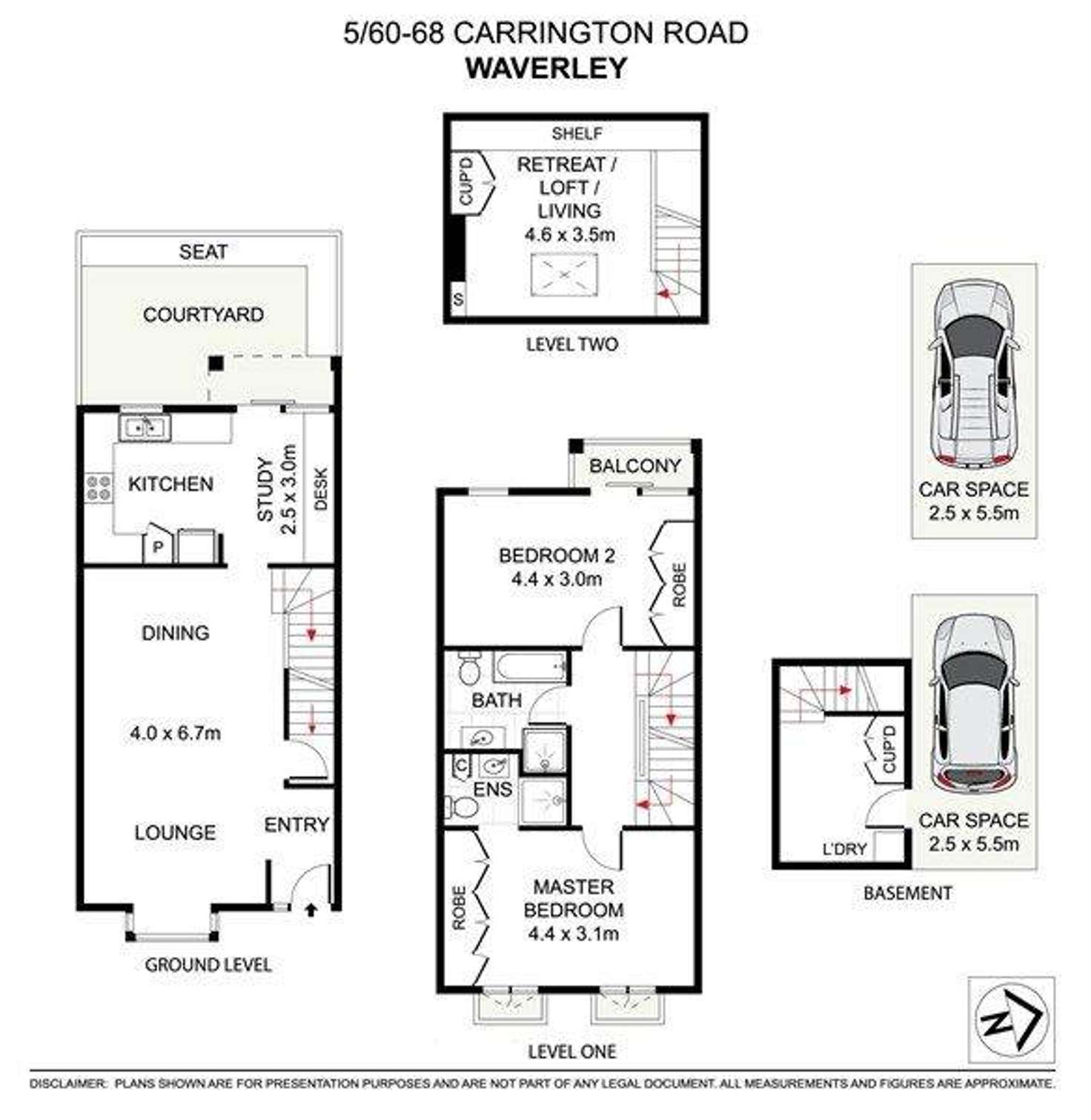 Floorplan of Homely house listing, 5/60-68 Carrington Road, Waverley NSW 2024