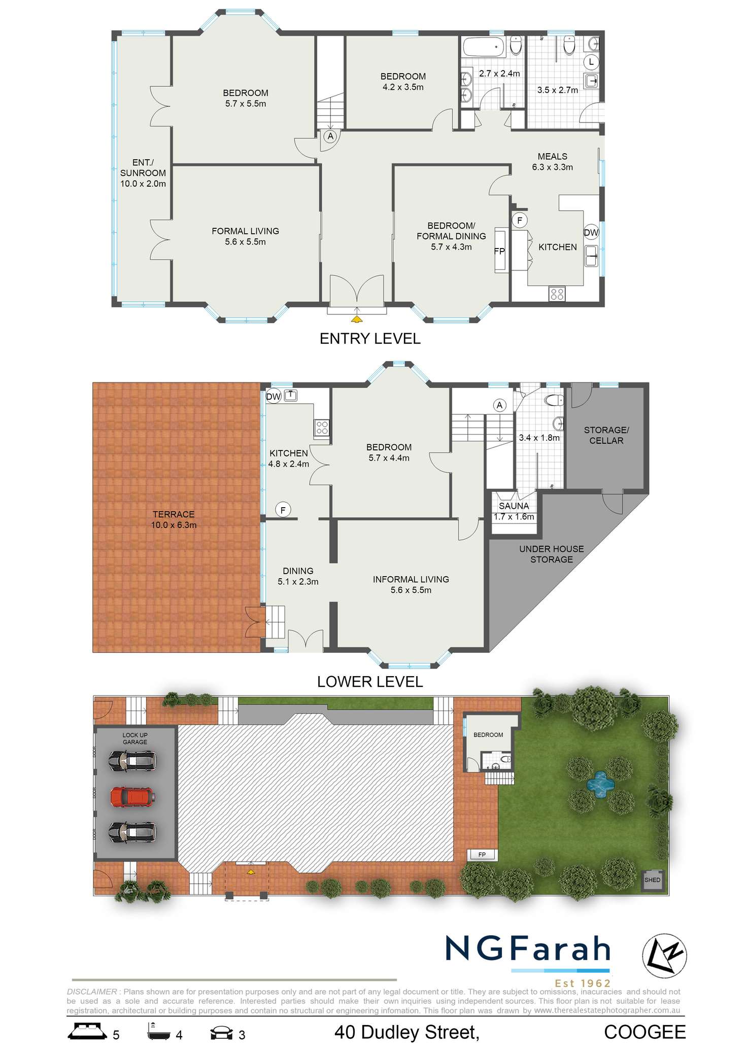 Floorplan of Homely house listing, 40 Dudley Street, Coogee NSW 2034