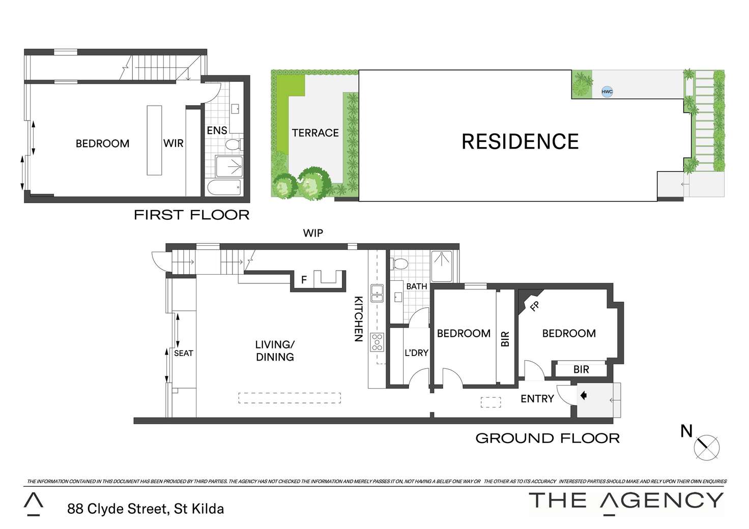 Floorplan of Homely house listing, 88 Clyde Street, St Kilda VIC 3182