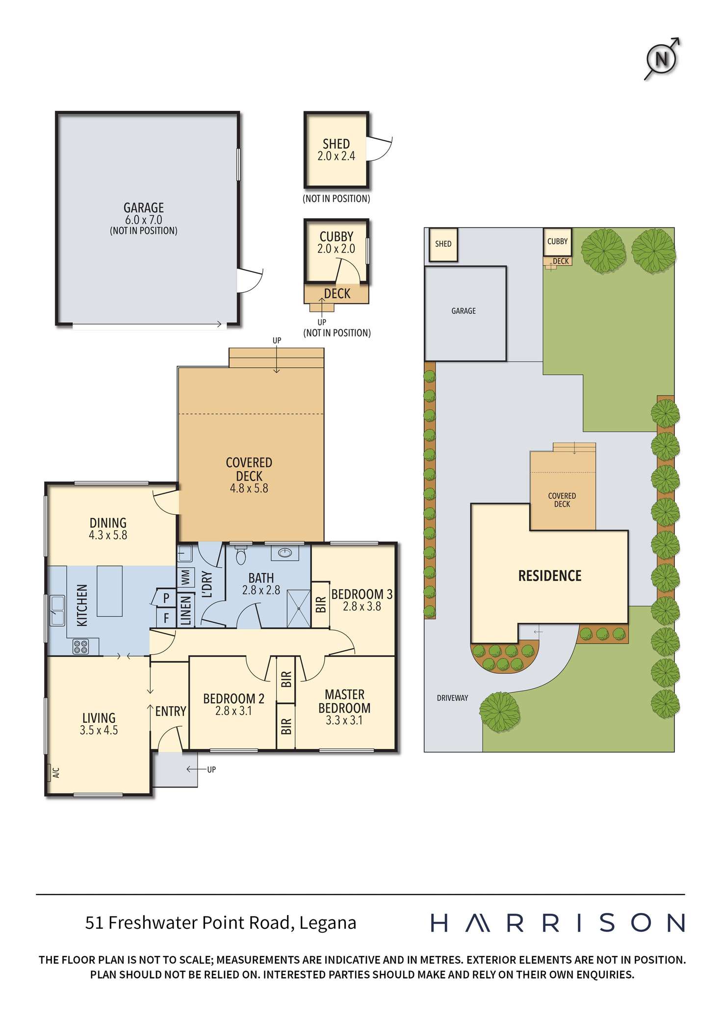 Floorplan of Homely house listing, 51 Freshwater Point Road, Legana TAS 7277