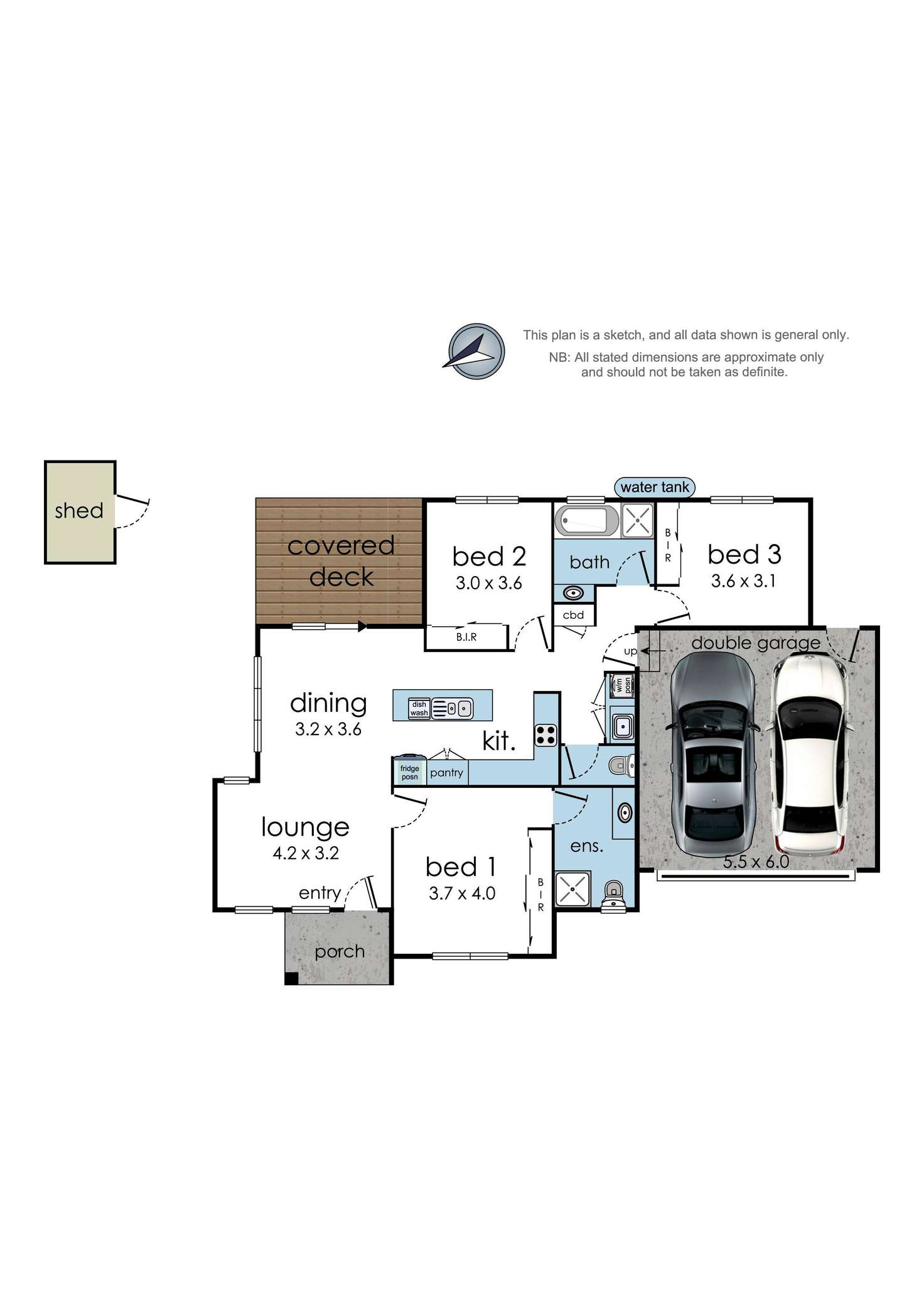 Floorplan of Homely unit listing, 2/7 Moore Avenue, Croydon VIC 3136