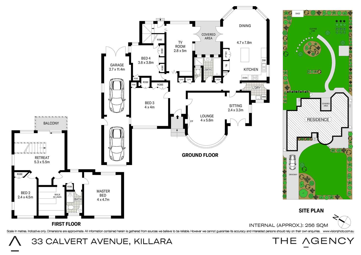 Floorplan of Homely house listing, 33 Calvert Avenue, Killara NSW 2071