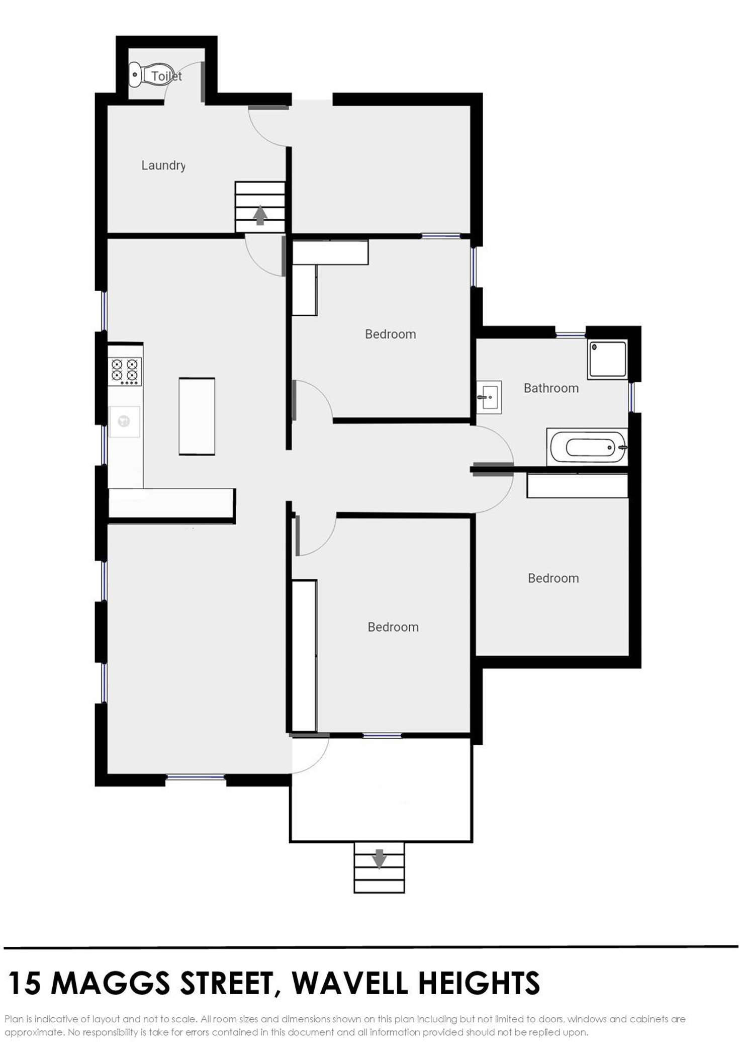 Floorplan of Homely house listing, 15 Maggs Street, Wavell Heights QLD 4012