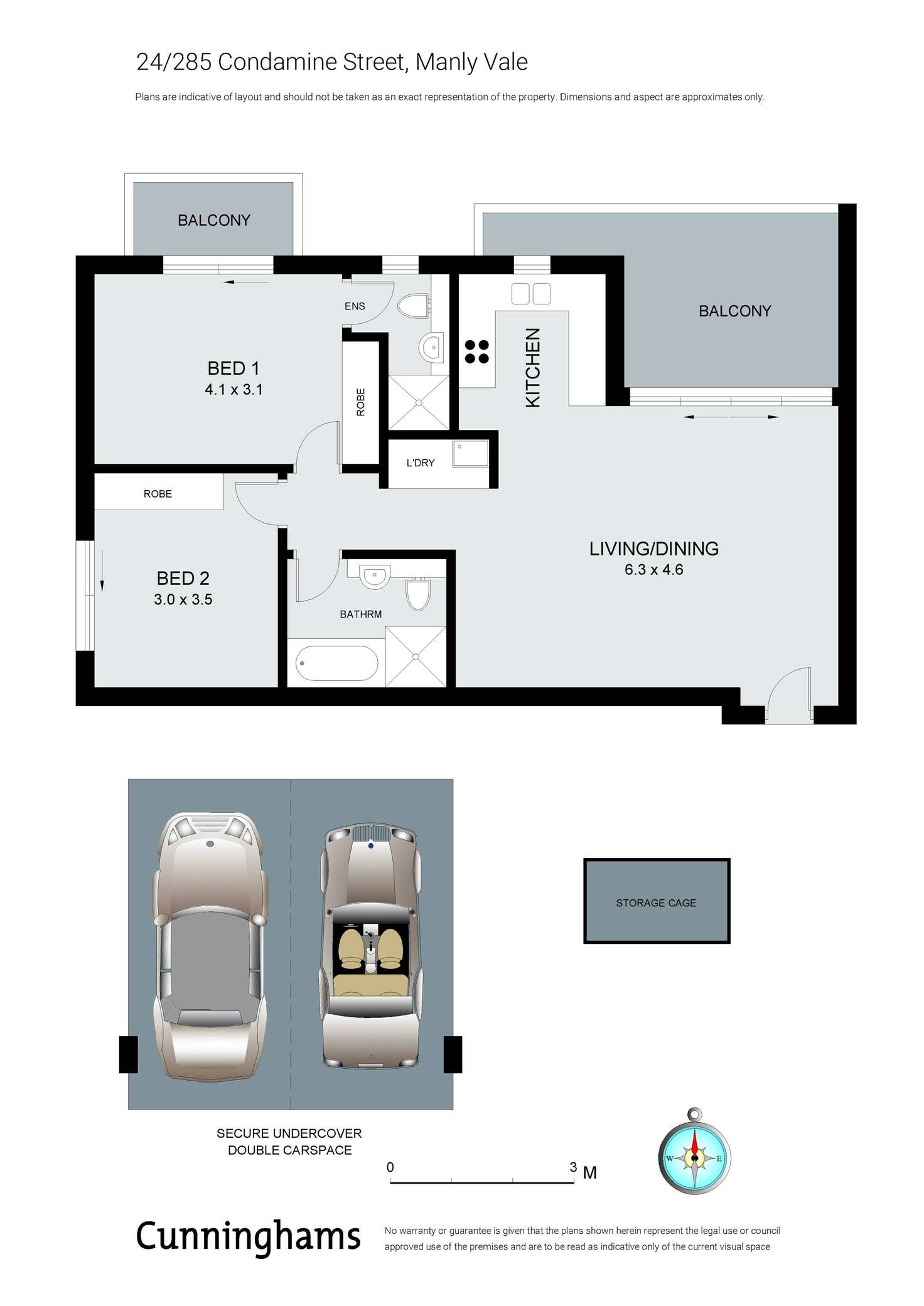 Floorplan of Homely apartment listing, 24/285 Condamine Street, Manly Vale NSW 2093
