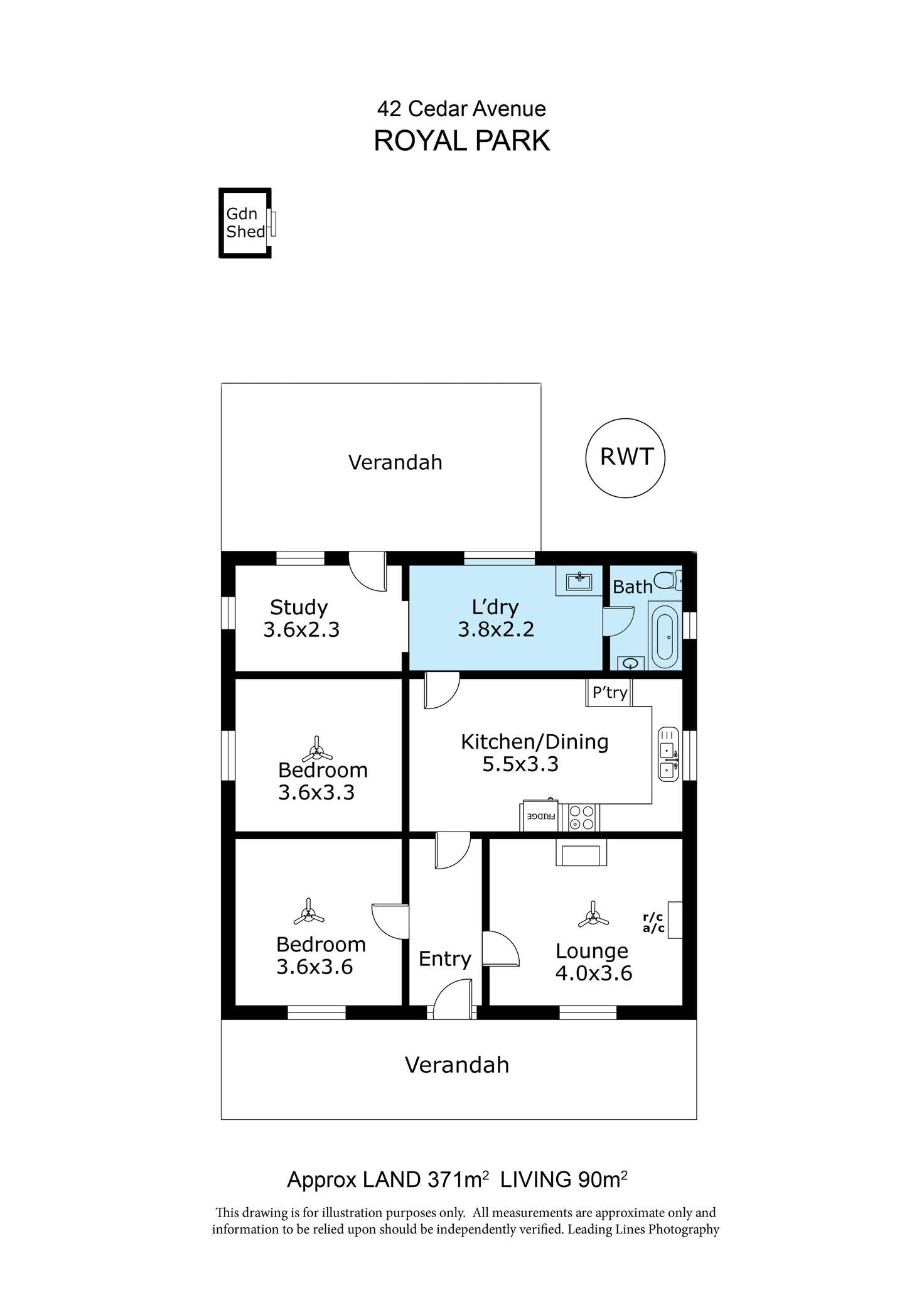 Floorplan of Homely house listing, 42 Cedar Avenue, Royal Park SA 5014