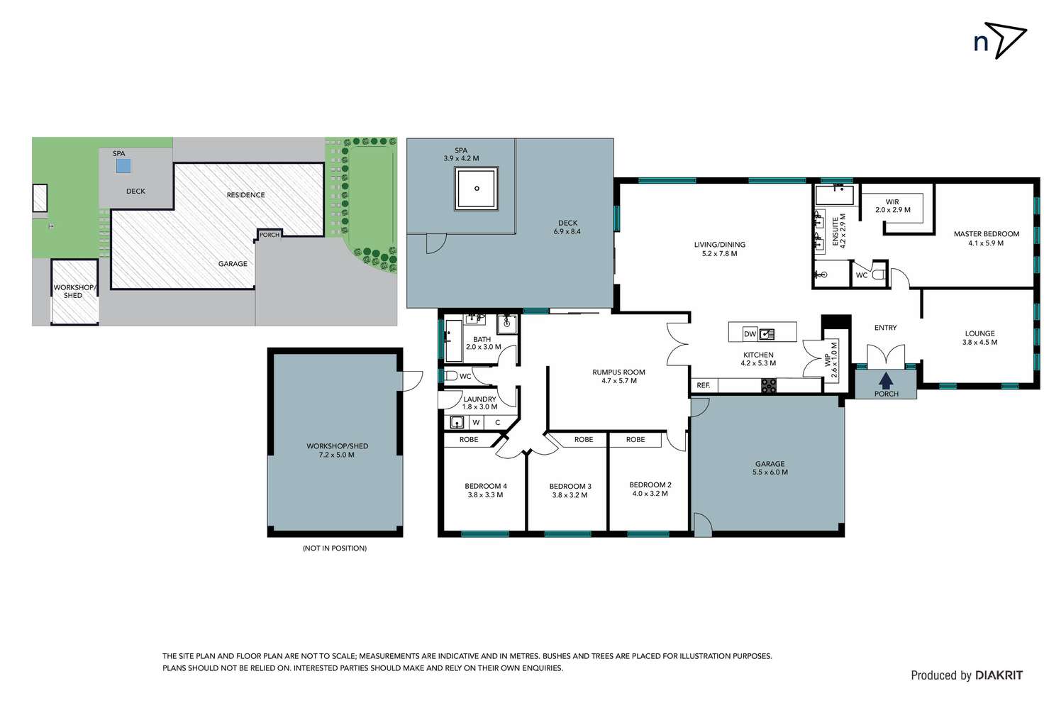 Floorplan of Homely house listing, 4 Dalrymple Way, Doreen VIC 3754