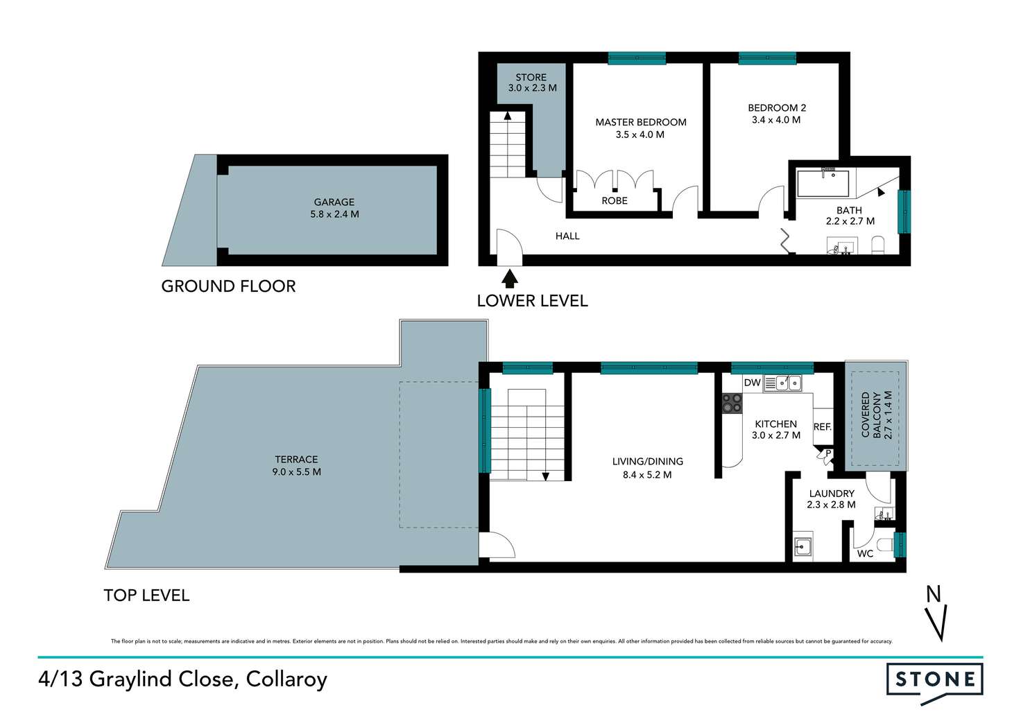Floorplan of Homely apartment listing, 4/13 Graylind Close, Collaroy NSW 2097