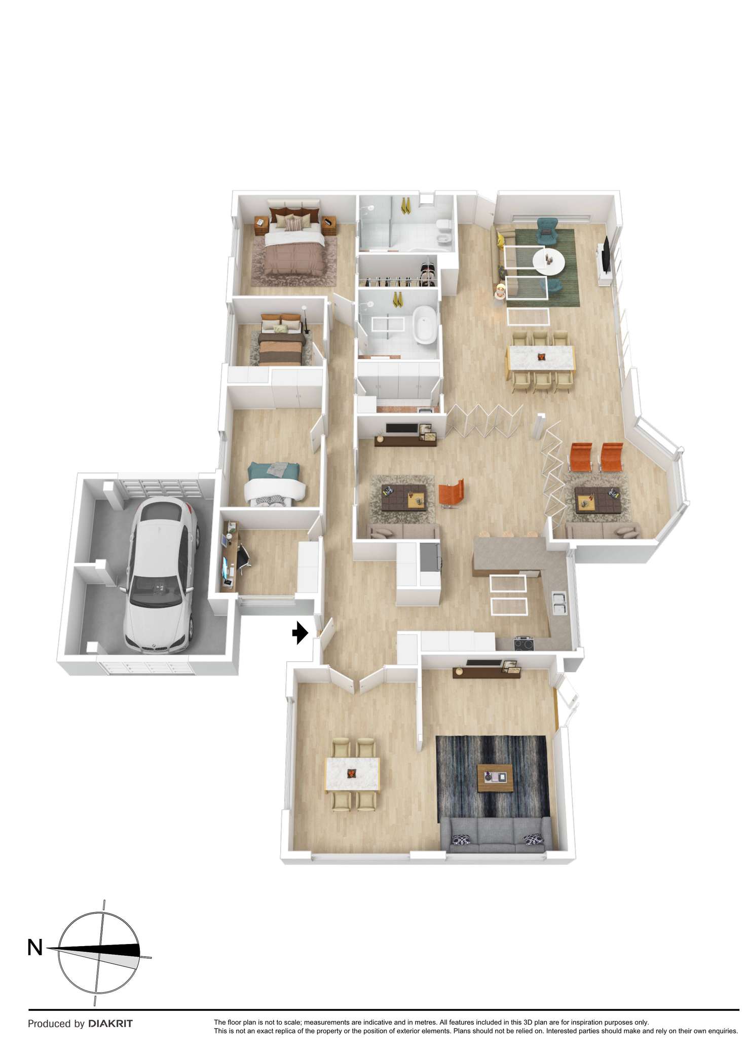 Floorplan of Homely house listing, 2 Glen Court, Novar Gardens SA 5040