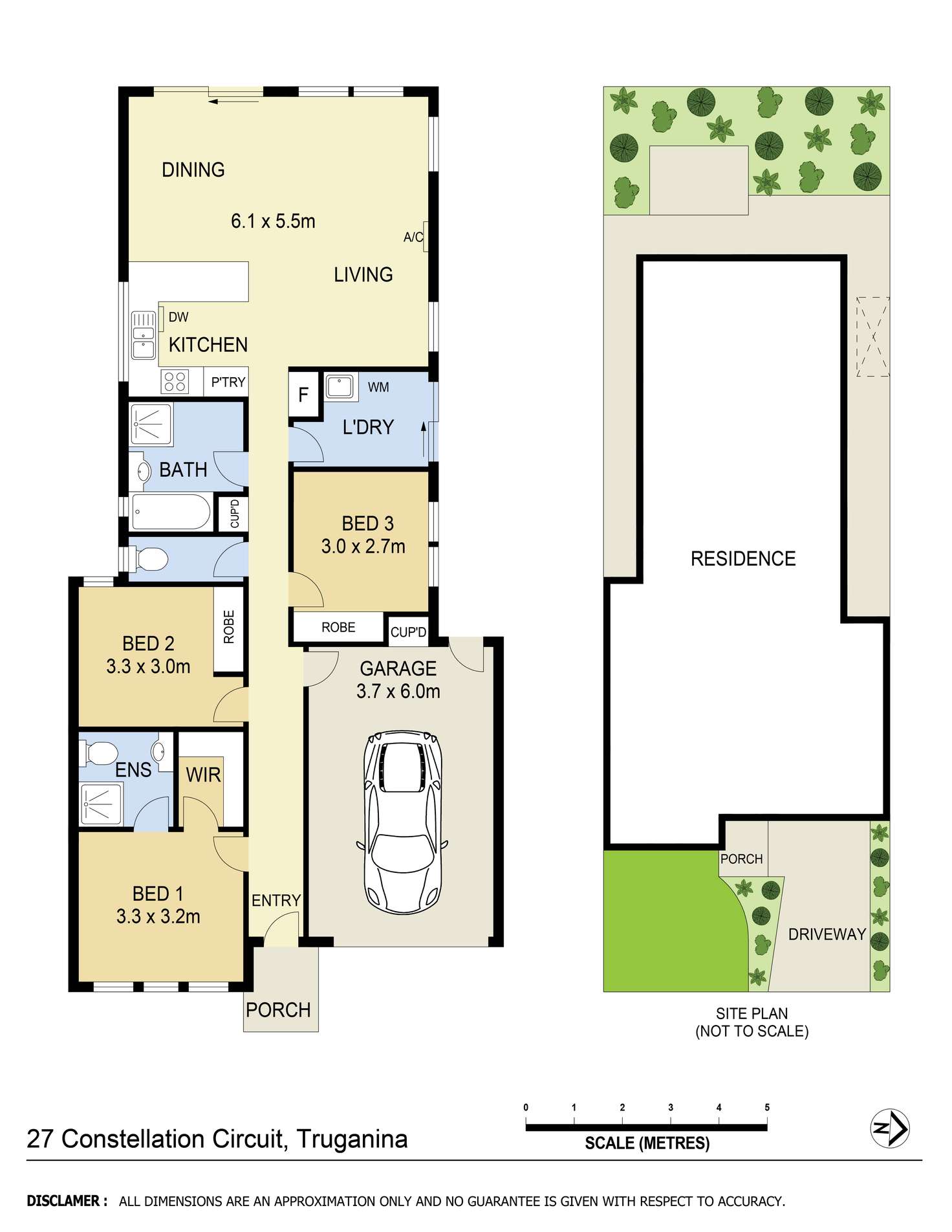 Floorplan of Homely house listing, 27 Constellation Circuit, Truganina VIC 3029