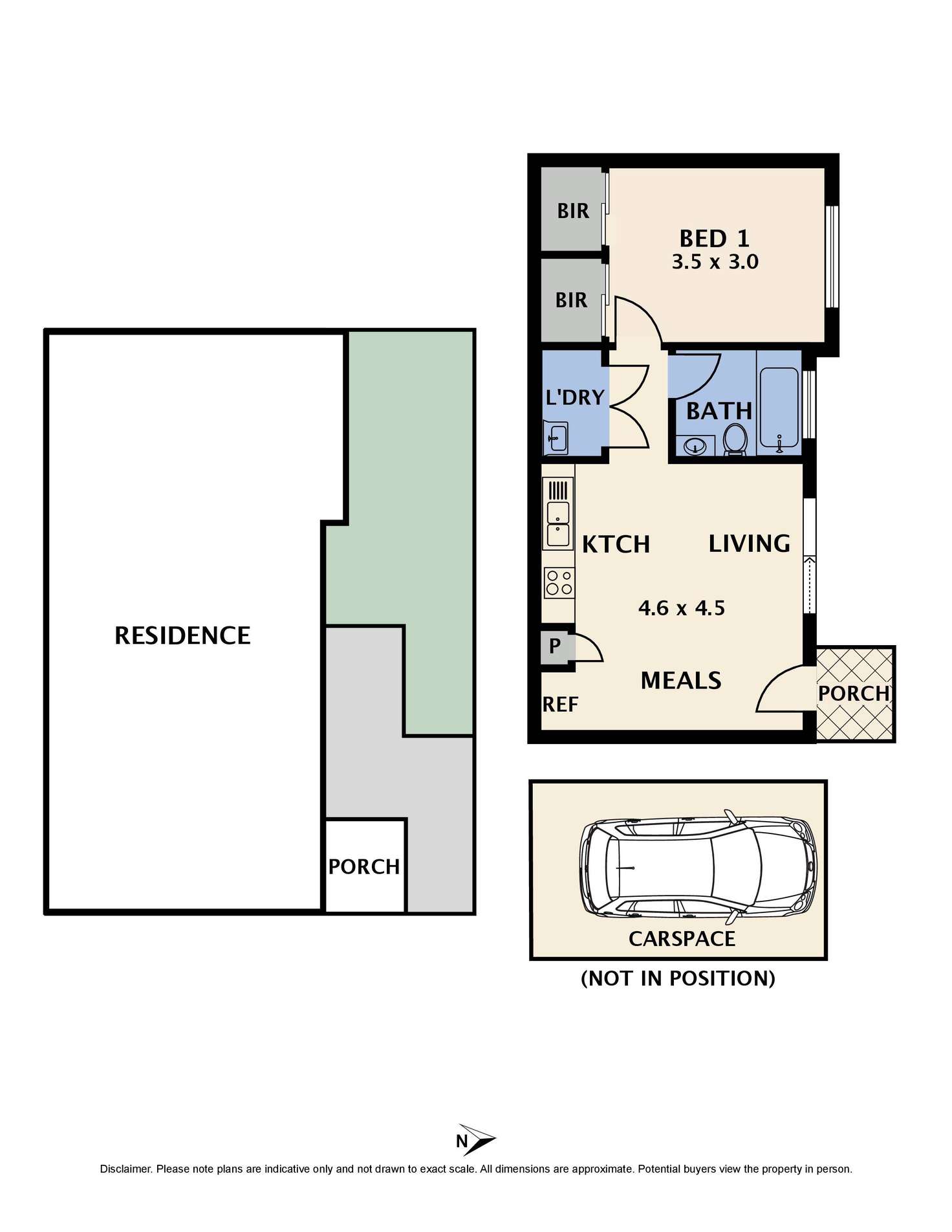 Floorplan of Homely unit listing, 2/827-829 Plenty Road, Reservoir VIC 3073