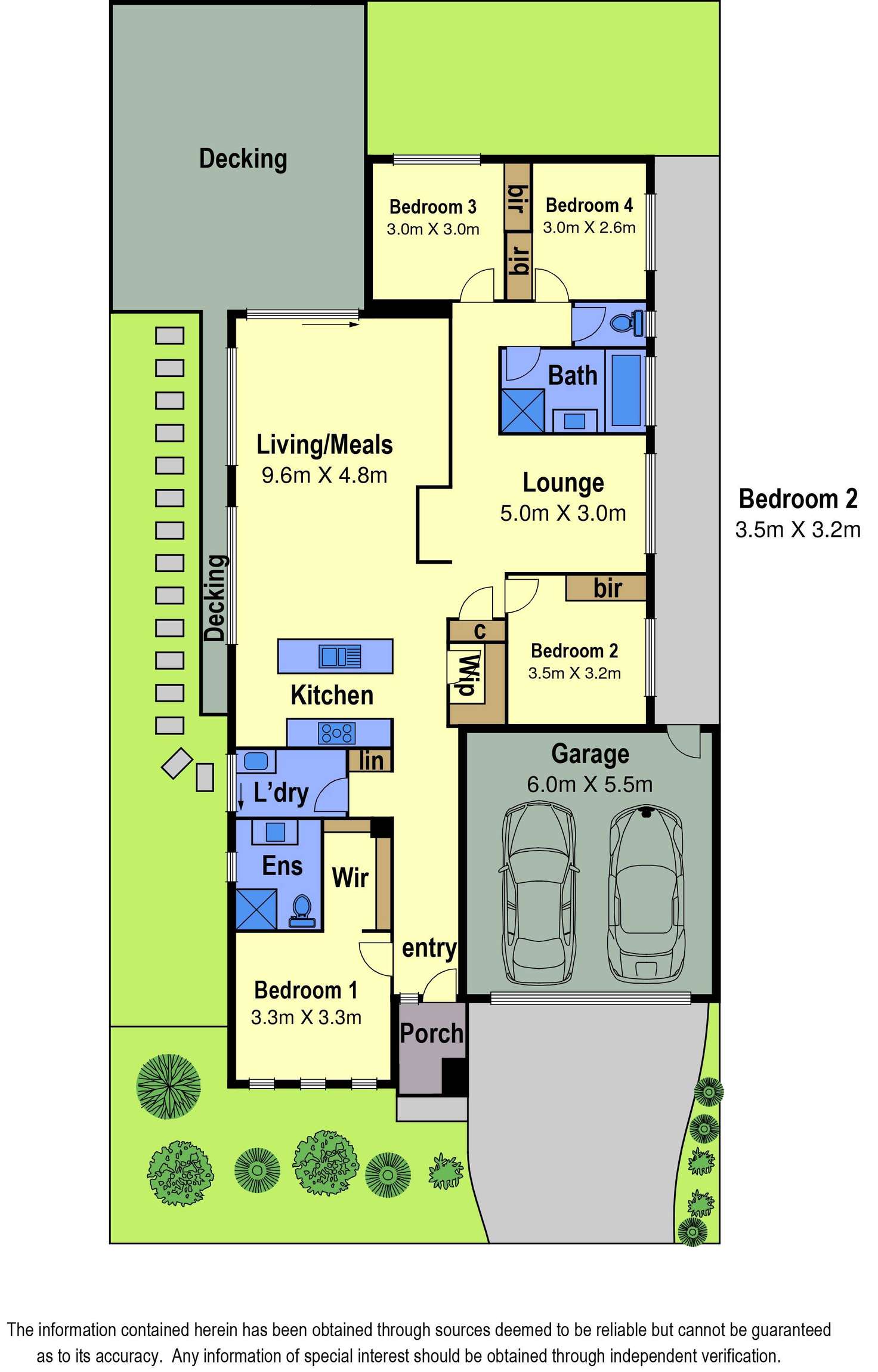 Floorplan of Homely house listing, 10 Bandicoot Road, Craigieburn VIC 3064