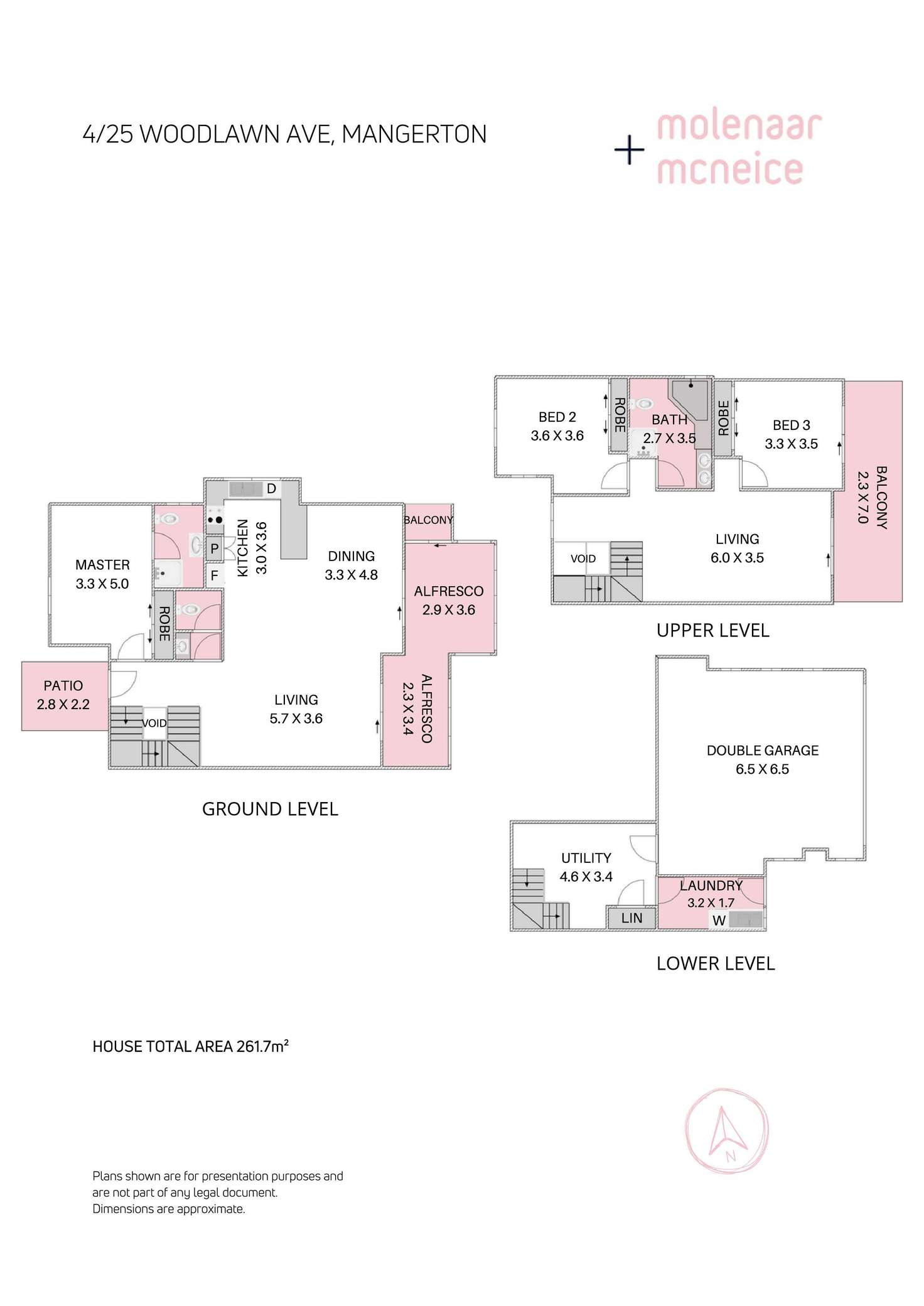 Floorplan of Homely townhouse listing, 4/25 Woodlawn Avenue, Mangerton NSW 2500