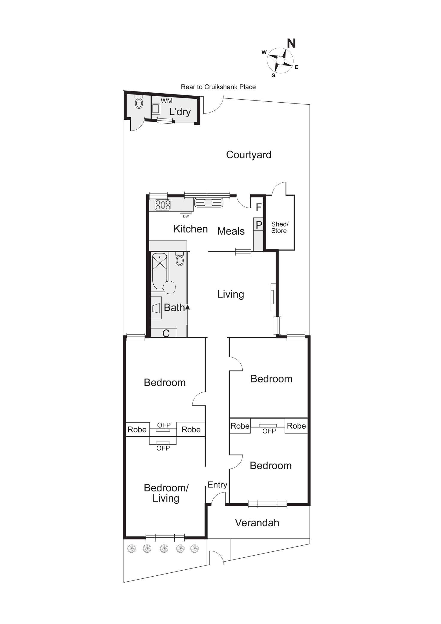 Floorplan of Homely house listing, 181 Pickles Street, Port Melbourne VIC 3207