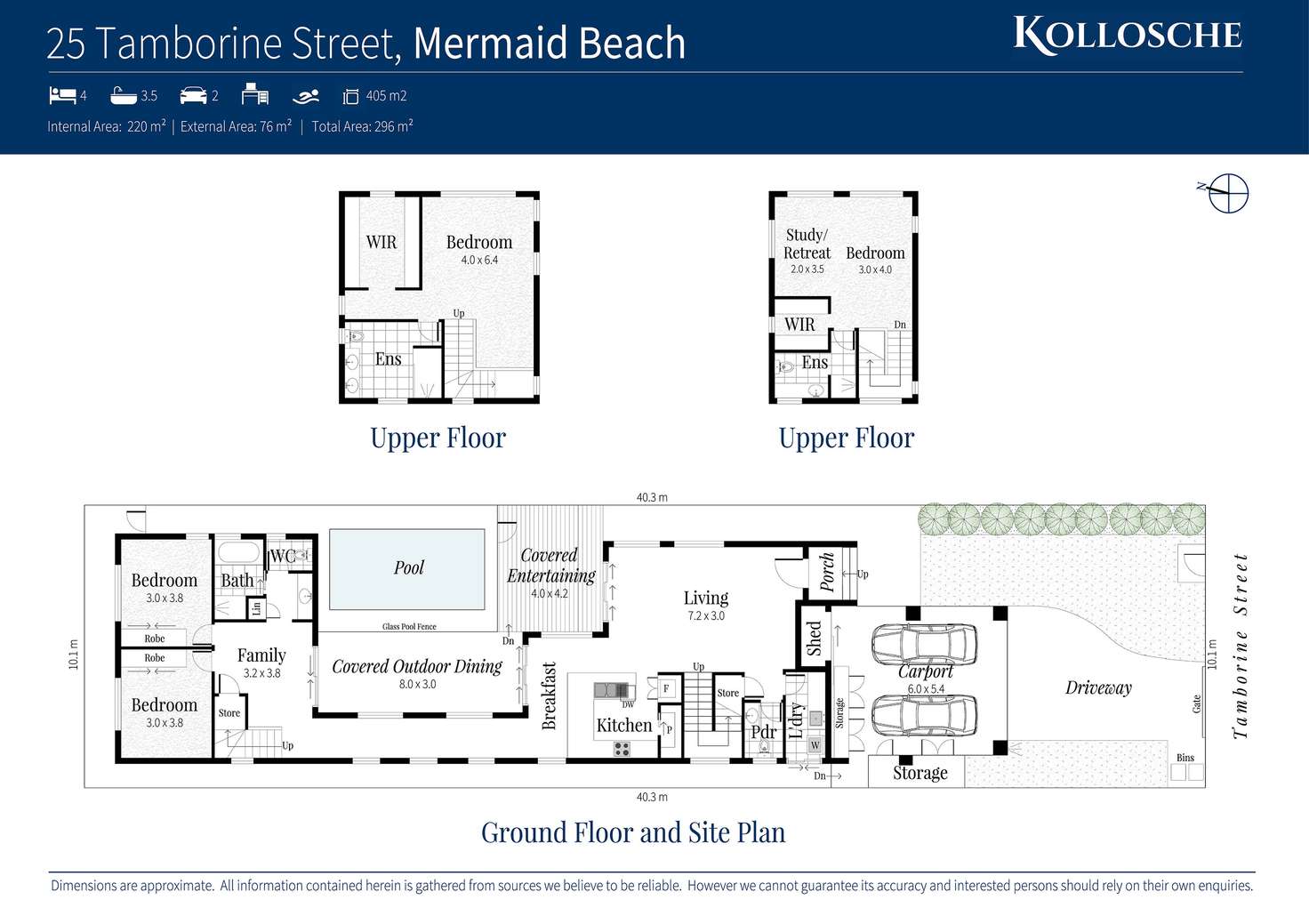 Floorplan of Homely house listing, 25 Tamborine Street, Mermaid Beach QLD 4218