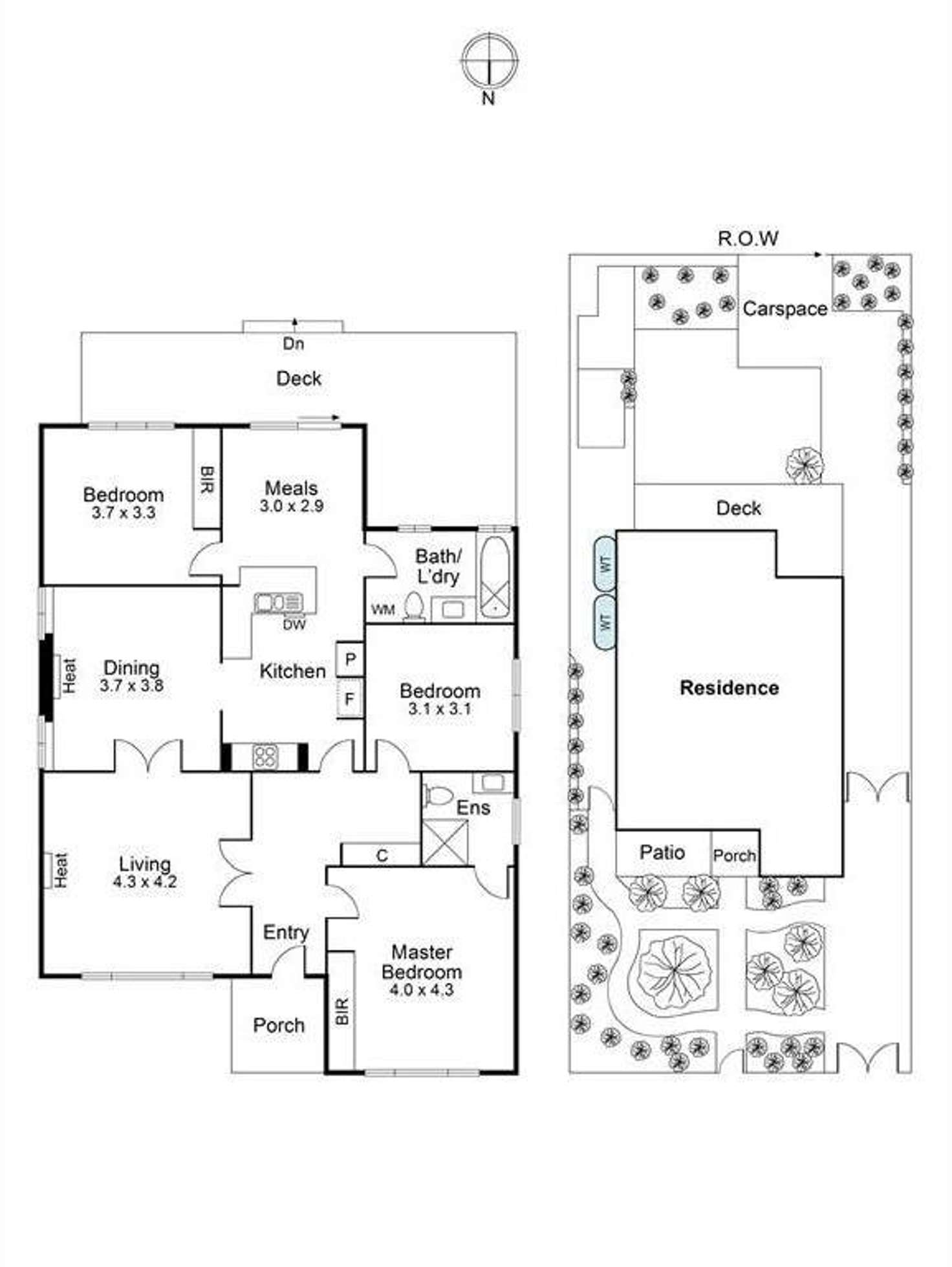 Floorplan of Homely house listing, 3 Avondale Road, Preston VIC 3072