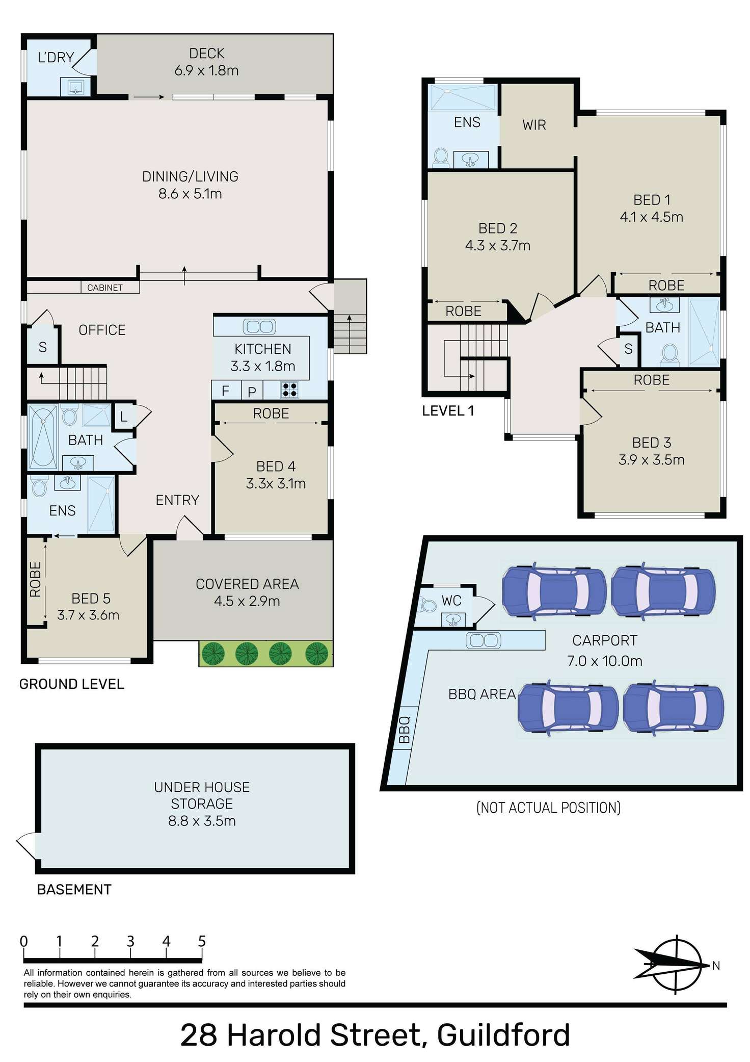 Floorplan of Homely house listing, 28 Harold Street, Guildford NSW 2161