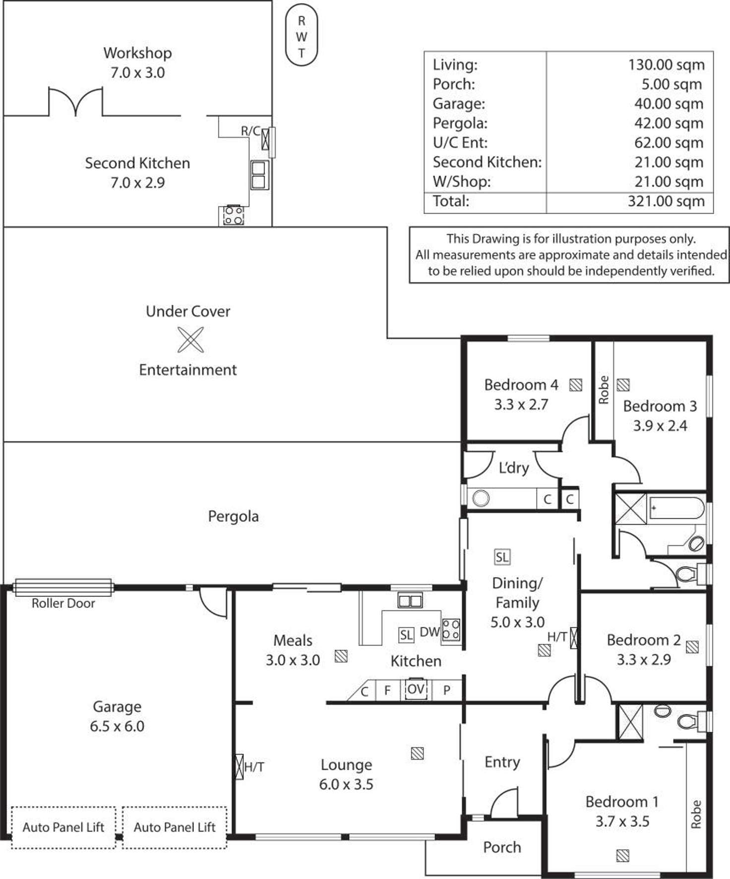 Floorplan of Homely house listing, 15 Fisher Terrace, Fulham Gardens SA 5024