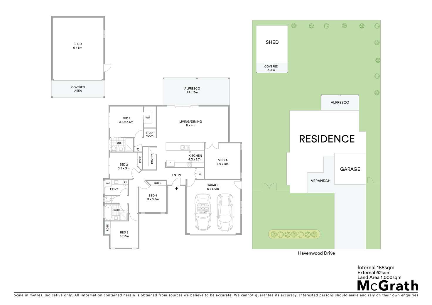 Floorplan of Homely house listing, 46 Havenwood Drive, Taroomball QLD 4703