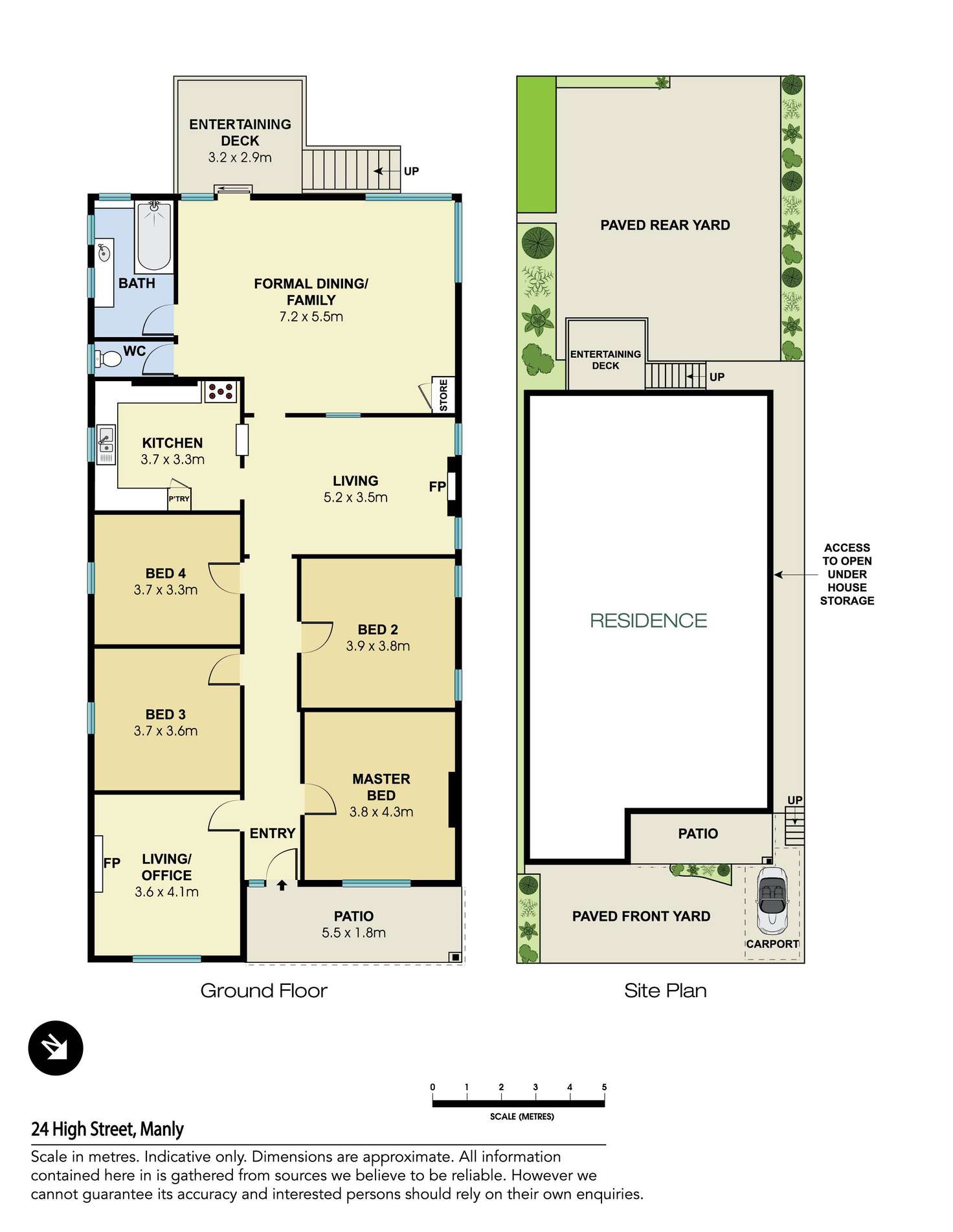 Floorplan of Homely house listing, 24 High Street, Manly NSW 2095