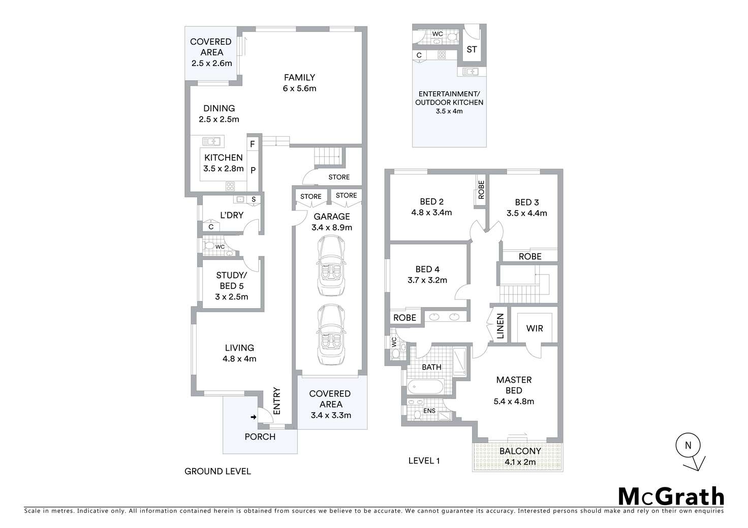 Floorplan of Homely semiDetached listing, 10 Austral Avenue, Westmead NSW 2145