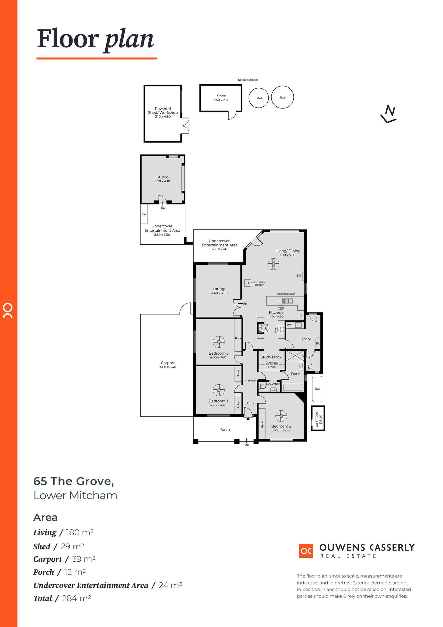 Floorplan of Homely house listing, 65 The Grove, Lower Mitcham SA 5062