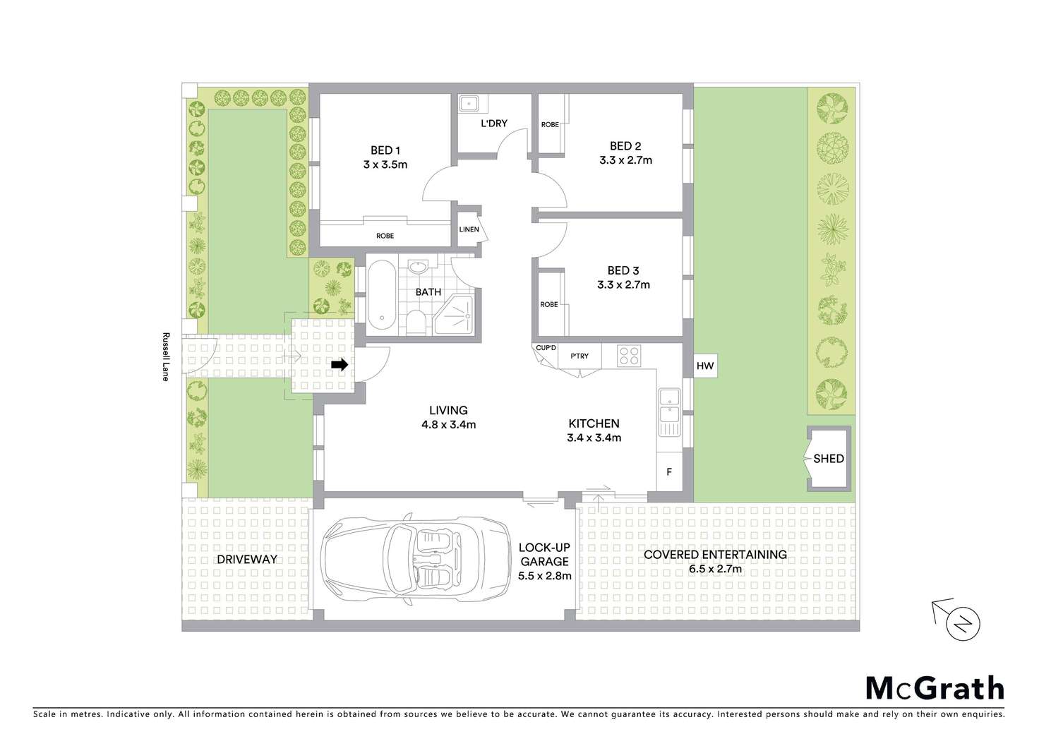 Floorplan of Homely villa listing, 2/131 St Georges Parade, Allawah NSW 2218