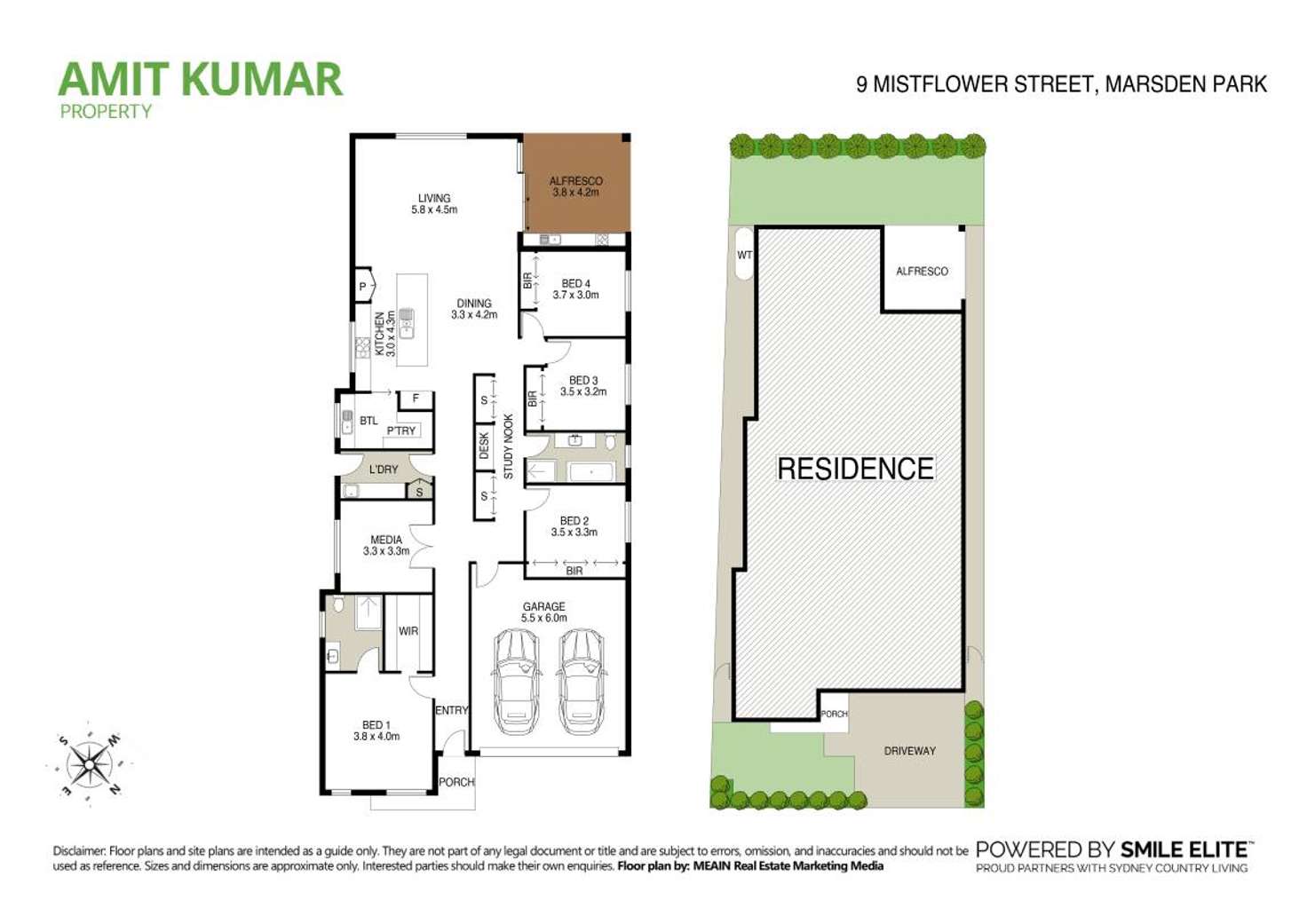 Floorplan of Homely house listing, 9 Mistflower Street, Marsden Park NSW 2765