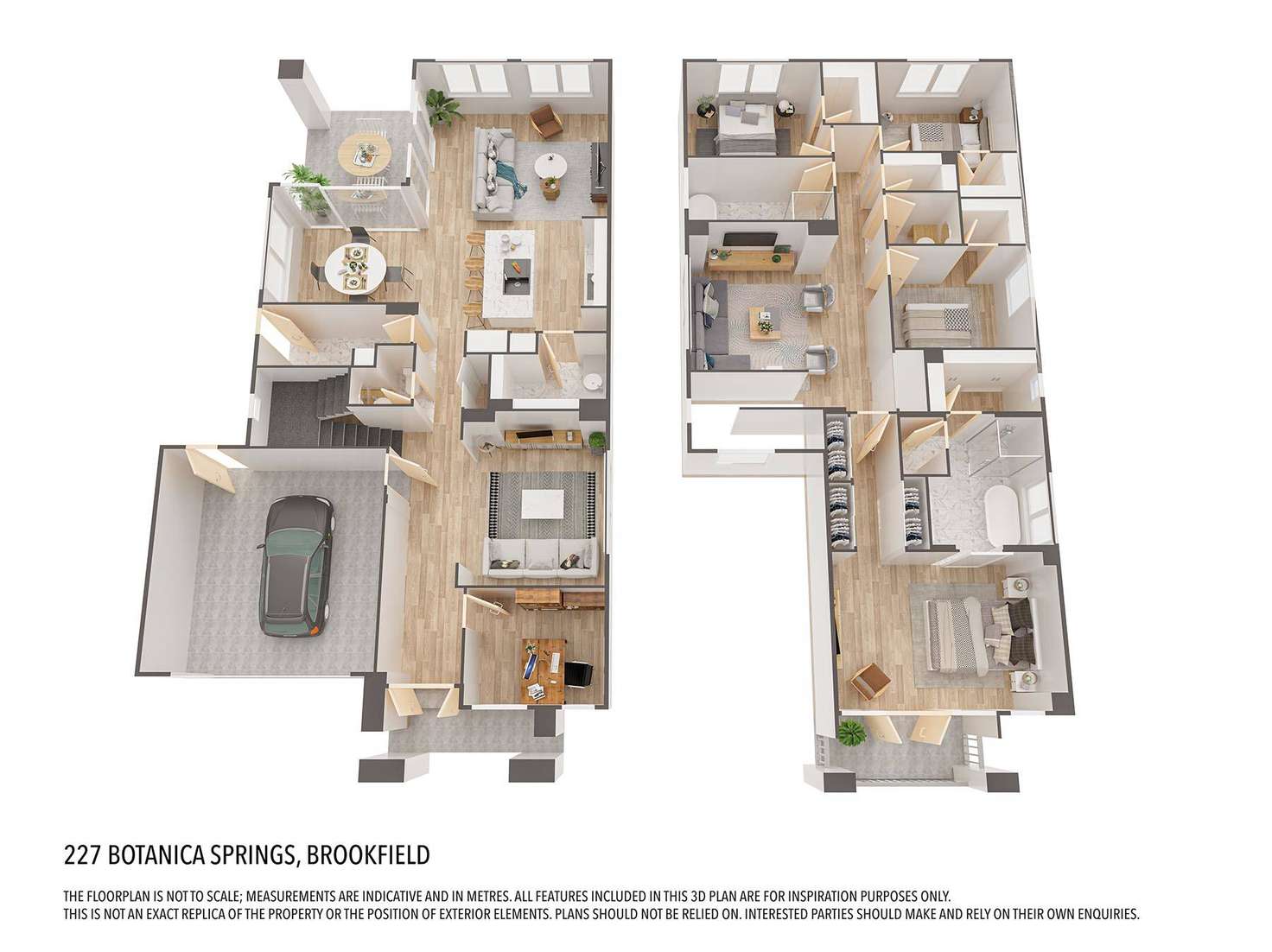 Floorplan of Homely house listing, 227 Botanica Springs Boulevard, Brookfield VIC 3338