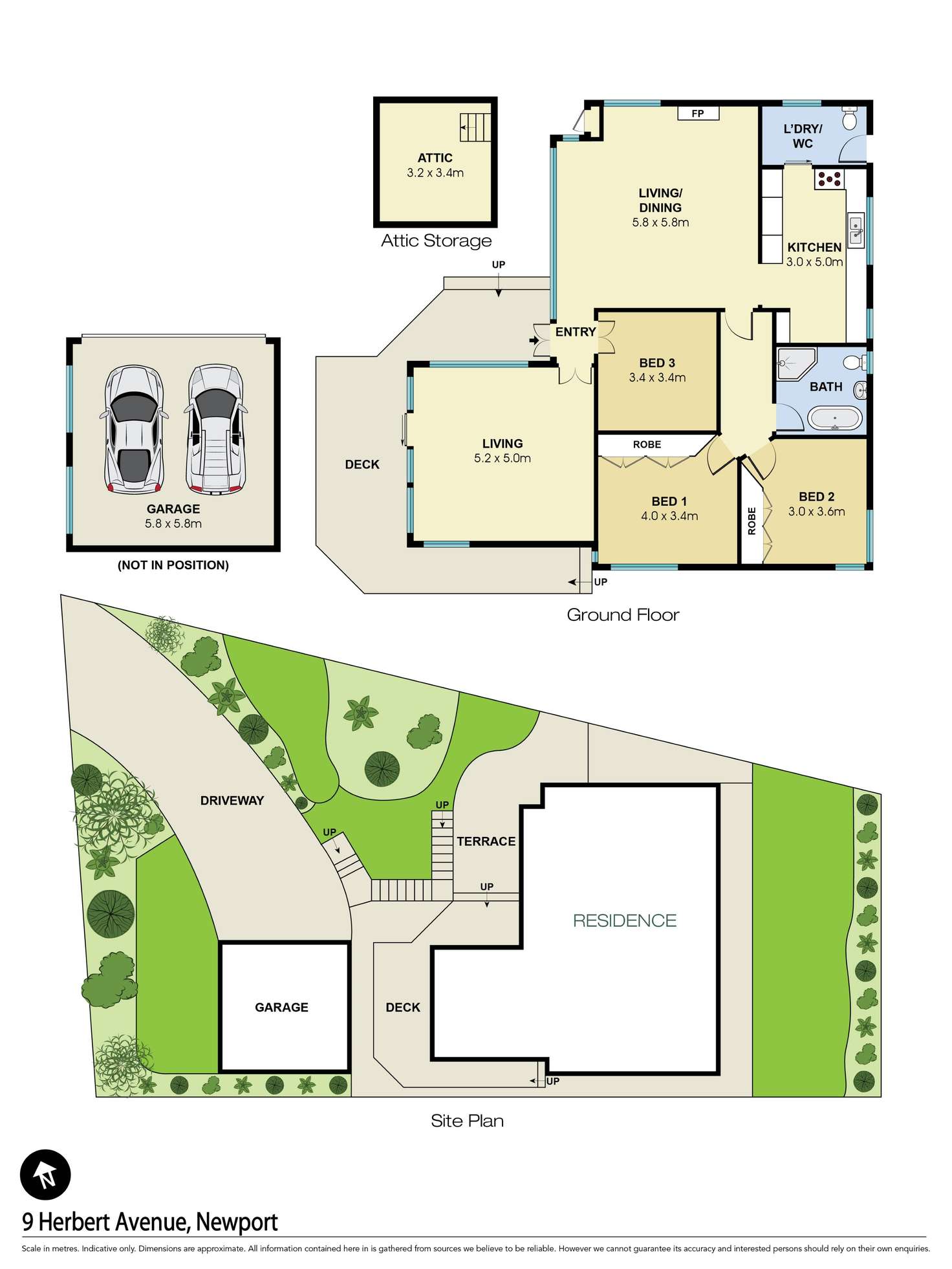 Floorplan of Homely house listing, 9 Herbert Avenue, Newport NSW 2106