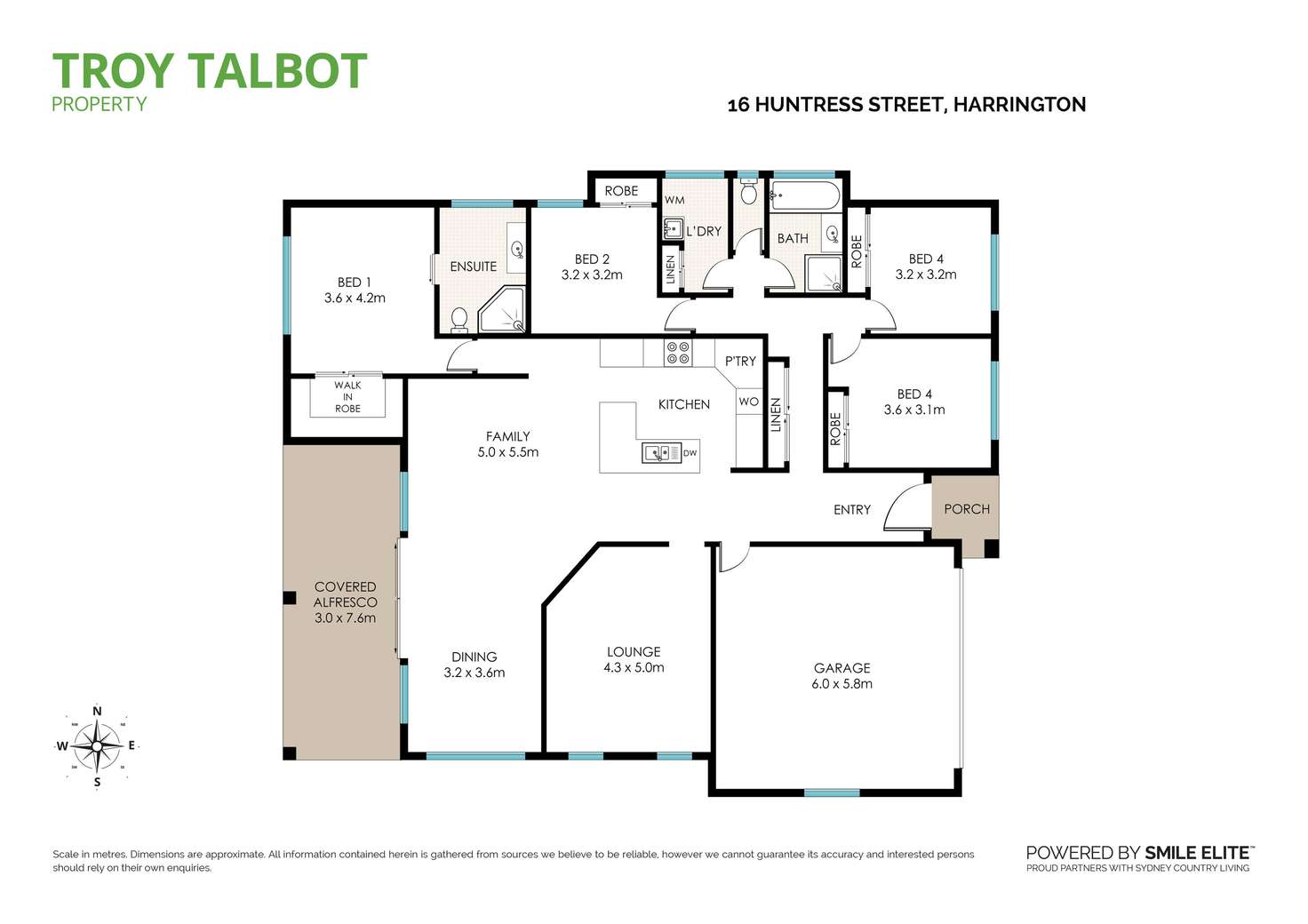 Floorplan of Homely house listing, 16 Huntress Street, Harrington NSW 2427