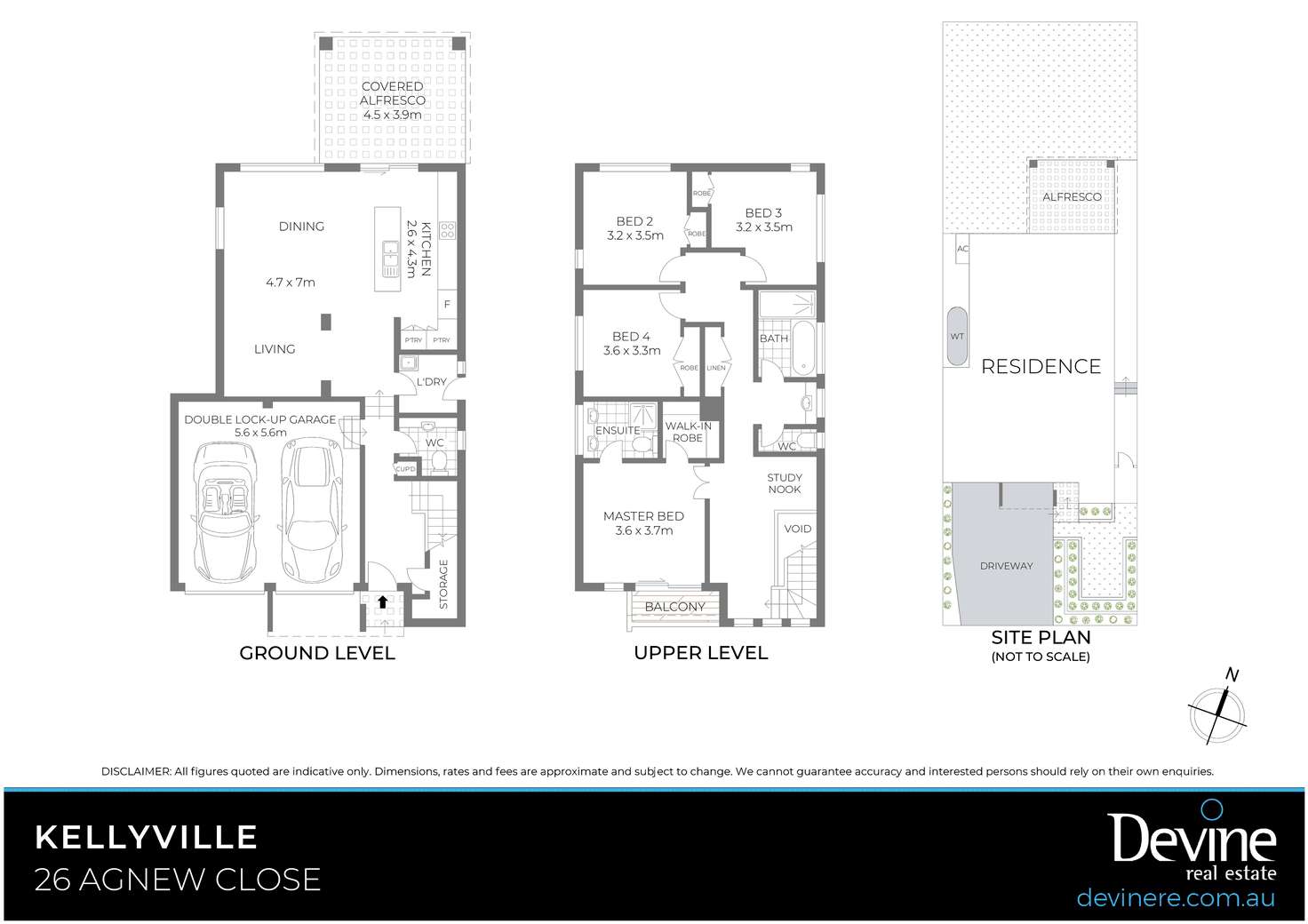 Floorplan of Homely house listing, 26 Agnew Close, Kellyville NSW 2155