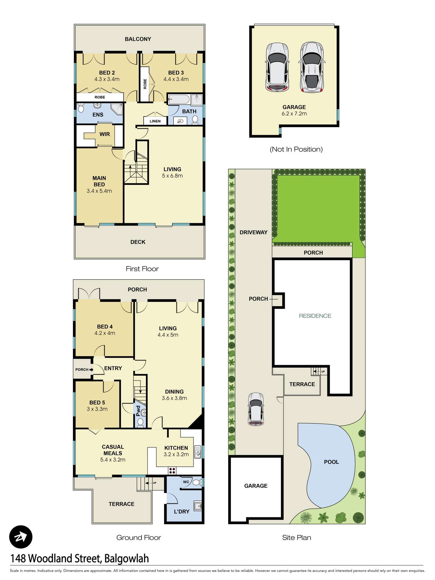 Floorplan of Homely house listing, 148 Woodland Street, Balgowlah NSW 2093