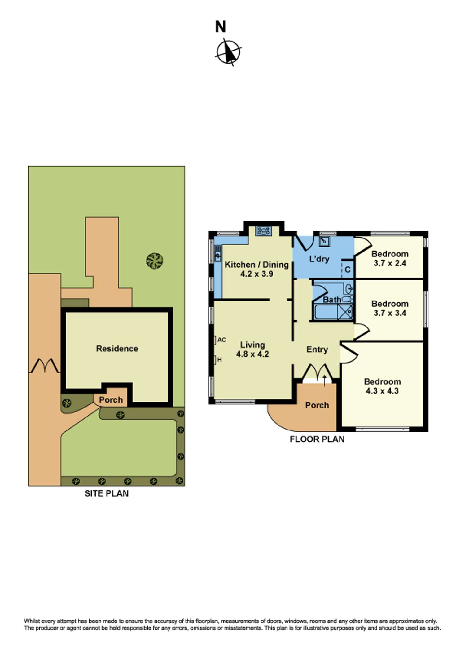 Floorplan of Homely house listing, 34 Union Street, Sunshine VIC 3020