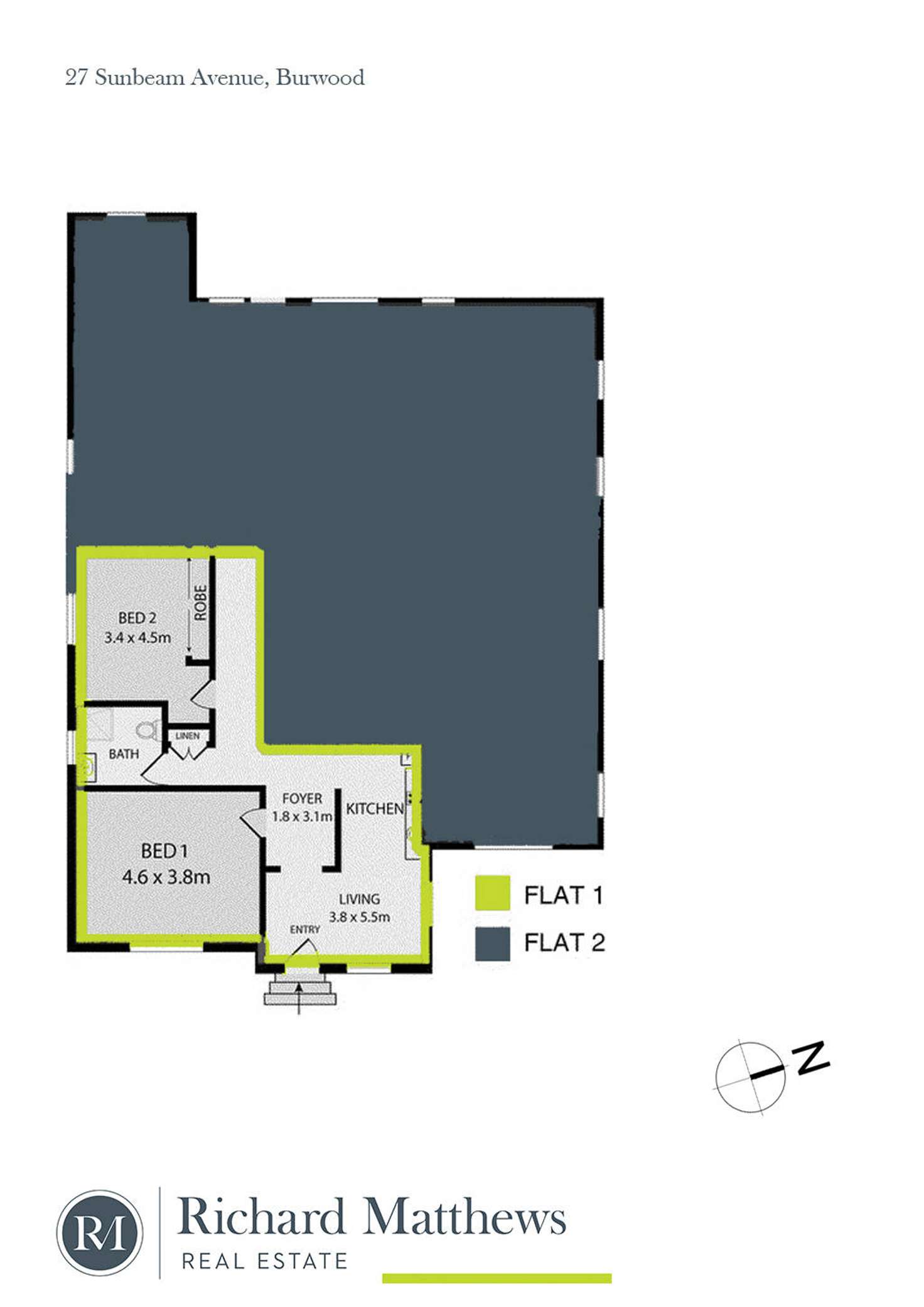 Floorplan of Homely house listing, 1/27 Sunbeam Avenue, Burwood NSW 2134