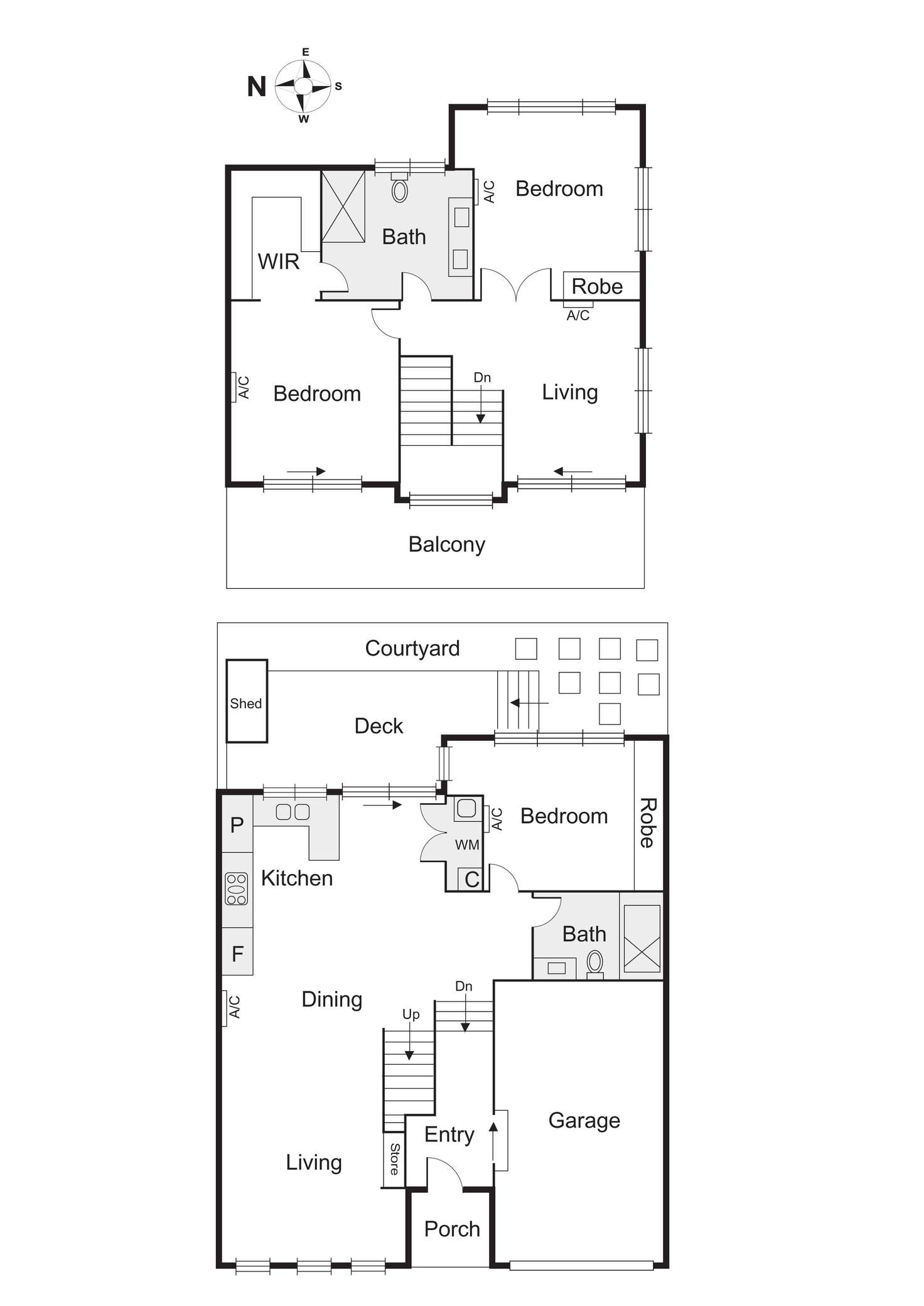 Floorplan of Homely house listing, 15 Lytton Street, Elwood VIC 3184