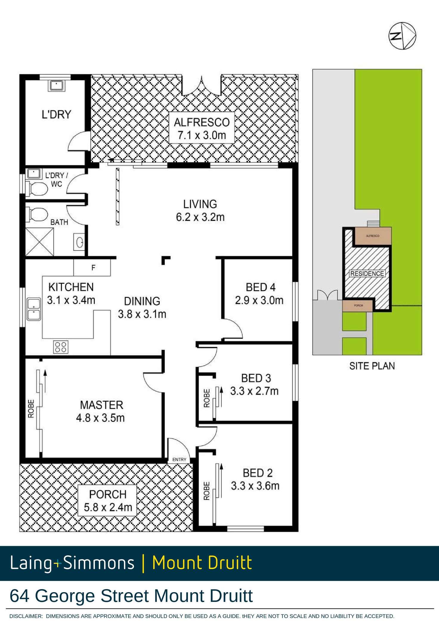 Floorplan of Homely house listing, 64 George Street, Mount Druitt NSW 2770