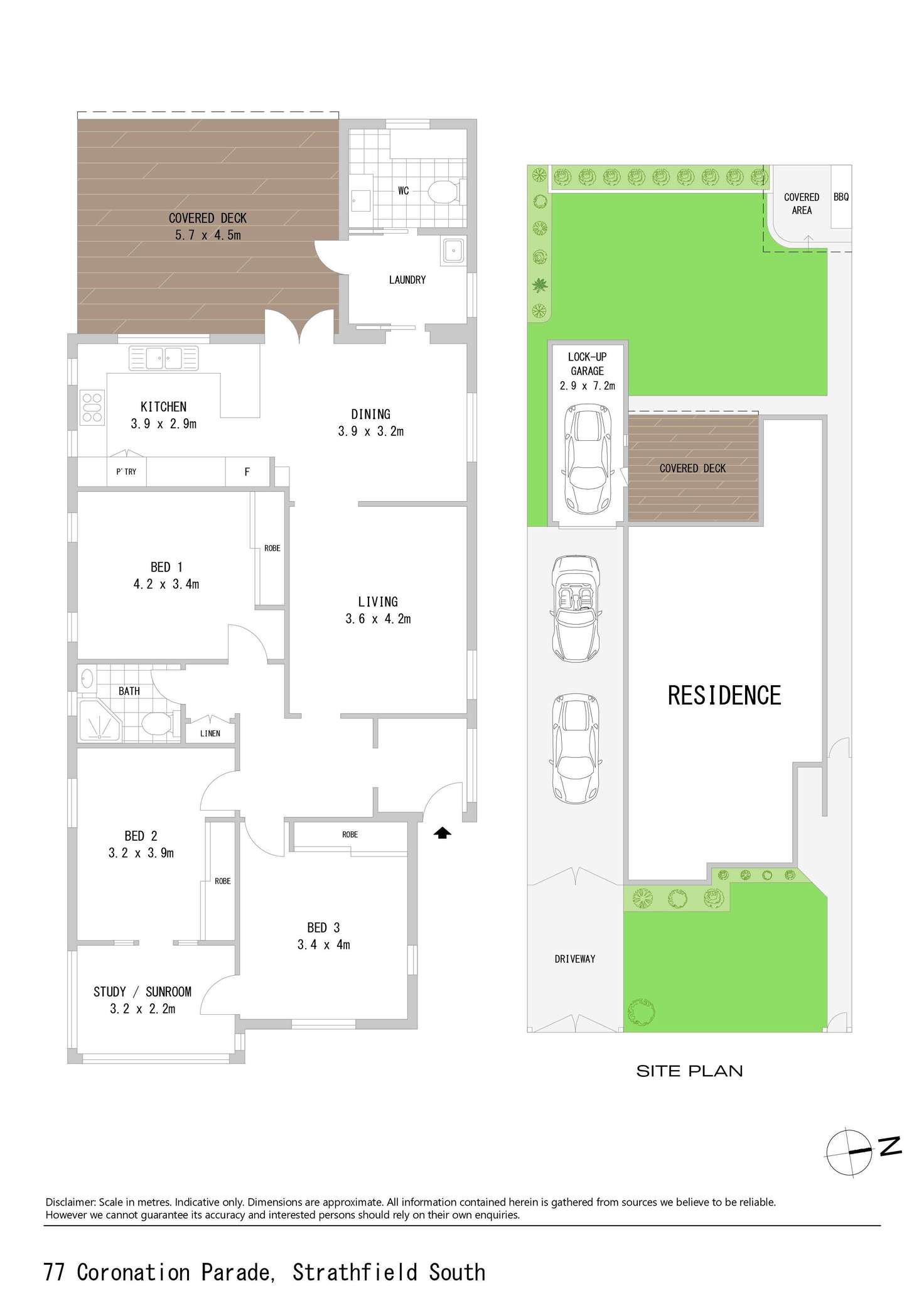 Floorplan of Homely house listing, 77 Coronation Parade, Strathfield South NSW 2136