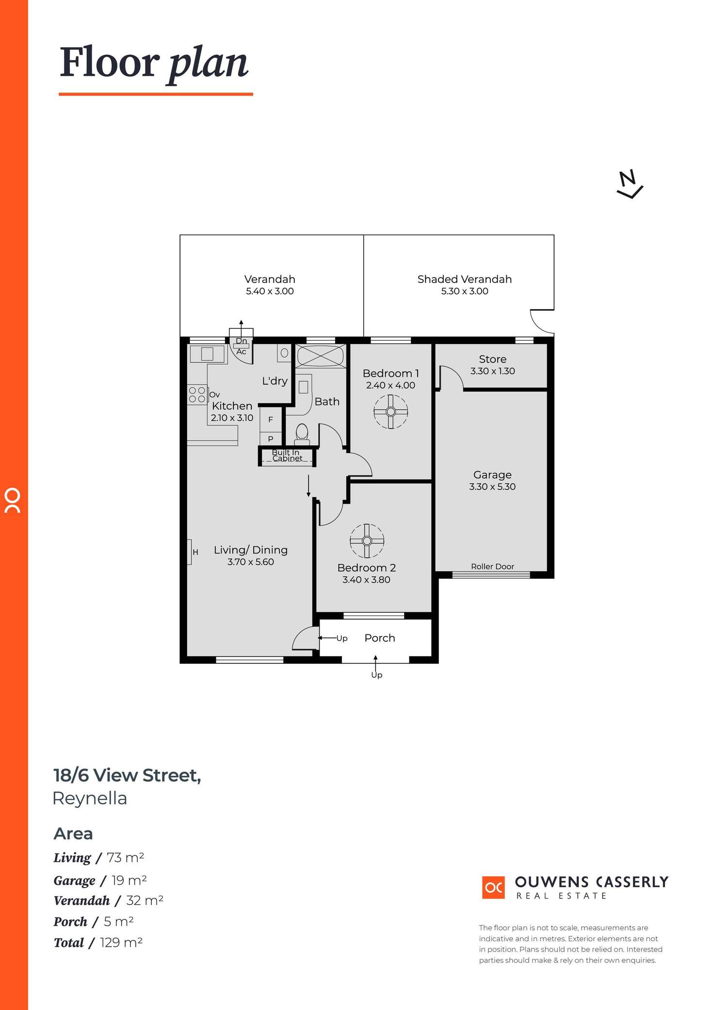 Floorplan of Homely unit listing, 18/6 View Street, Reynella SA 5161