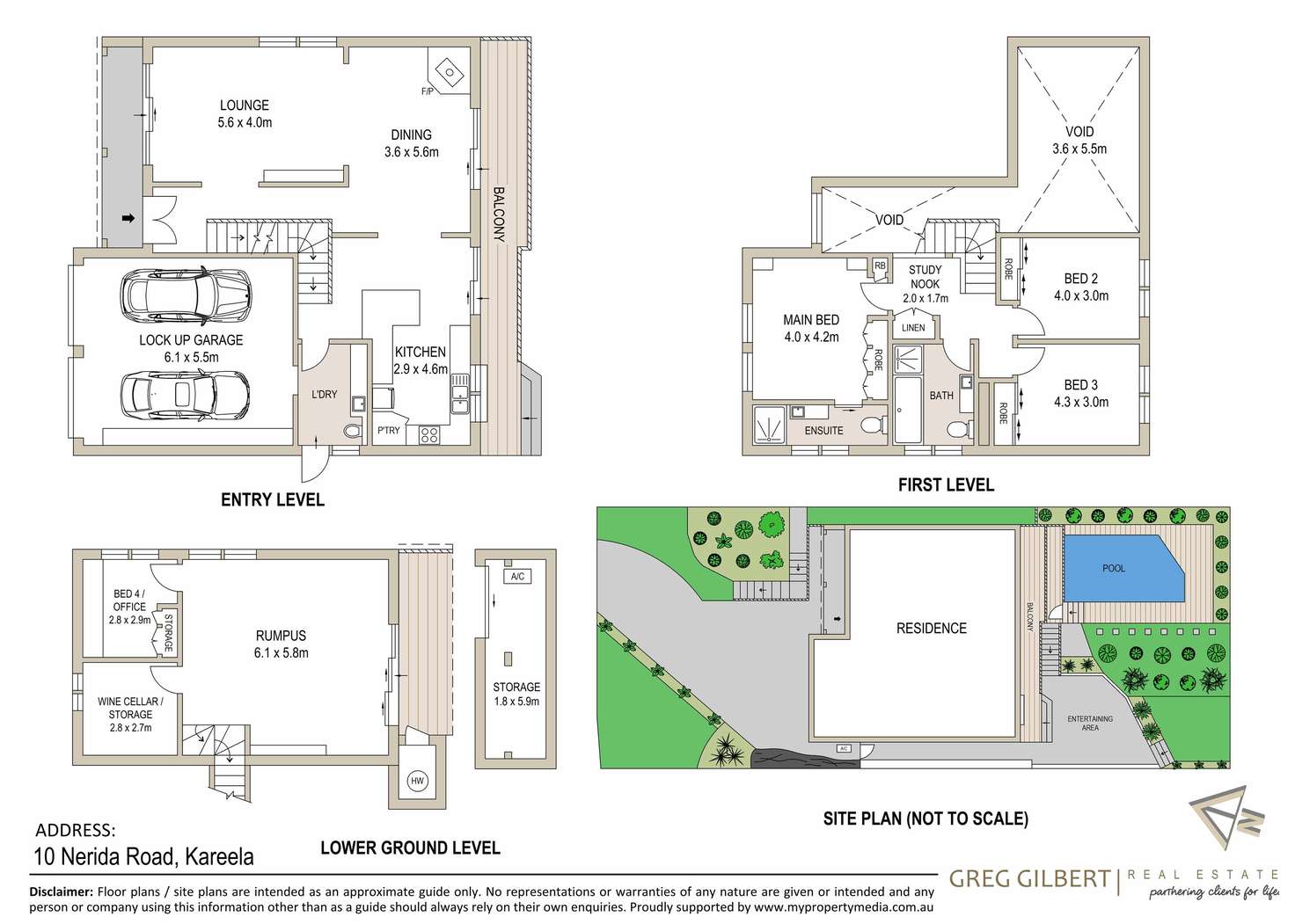 Floorplan of Homely house listing, 10 Nerida Road, Kareela NSW 2232