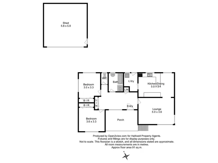 Floorplan of Homely house listing, 7 Mungala Crescent, Miandetta TAS 7310
