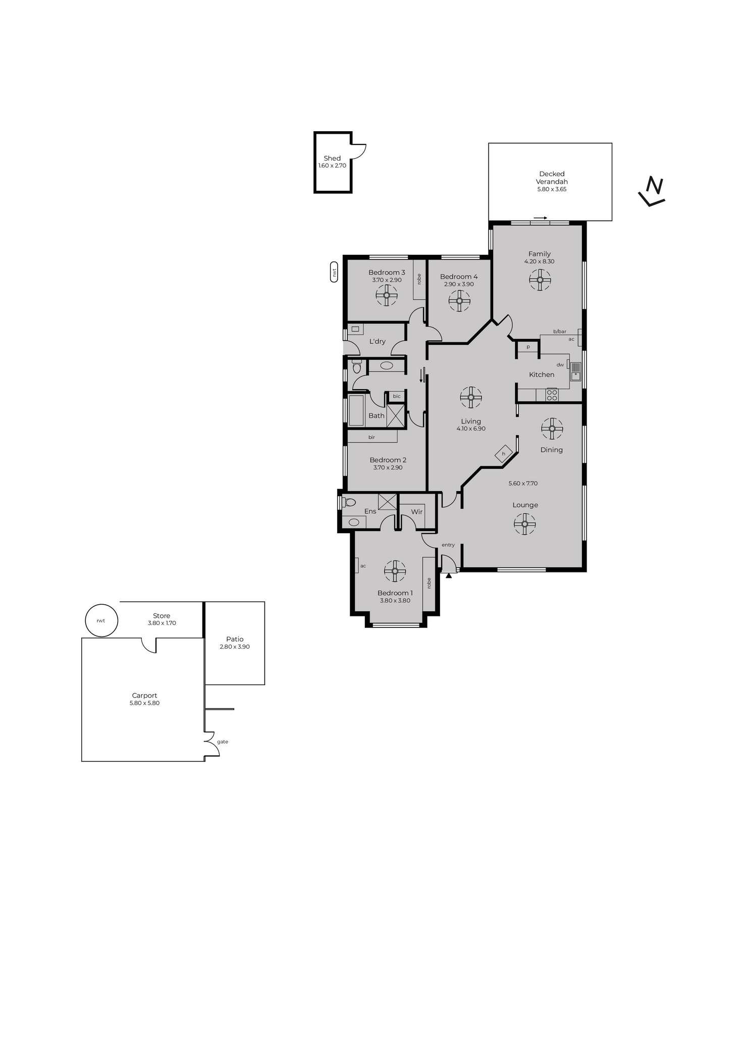 Floorplan of Homely house listing, 3 Wandana Avenue, Seaview Downs SA 5049